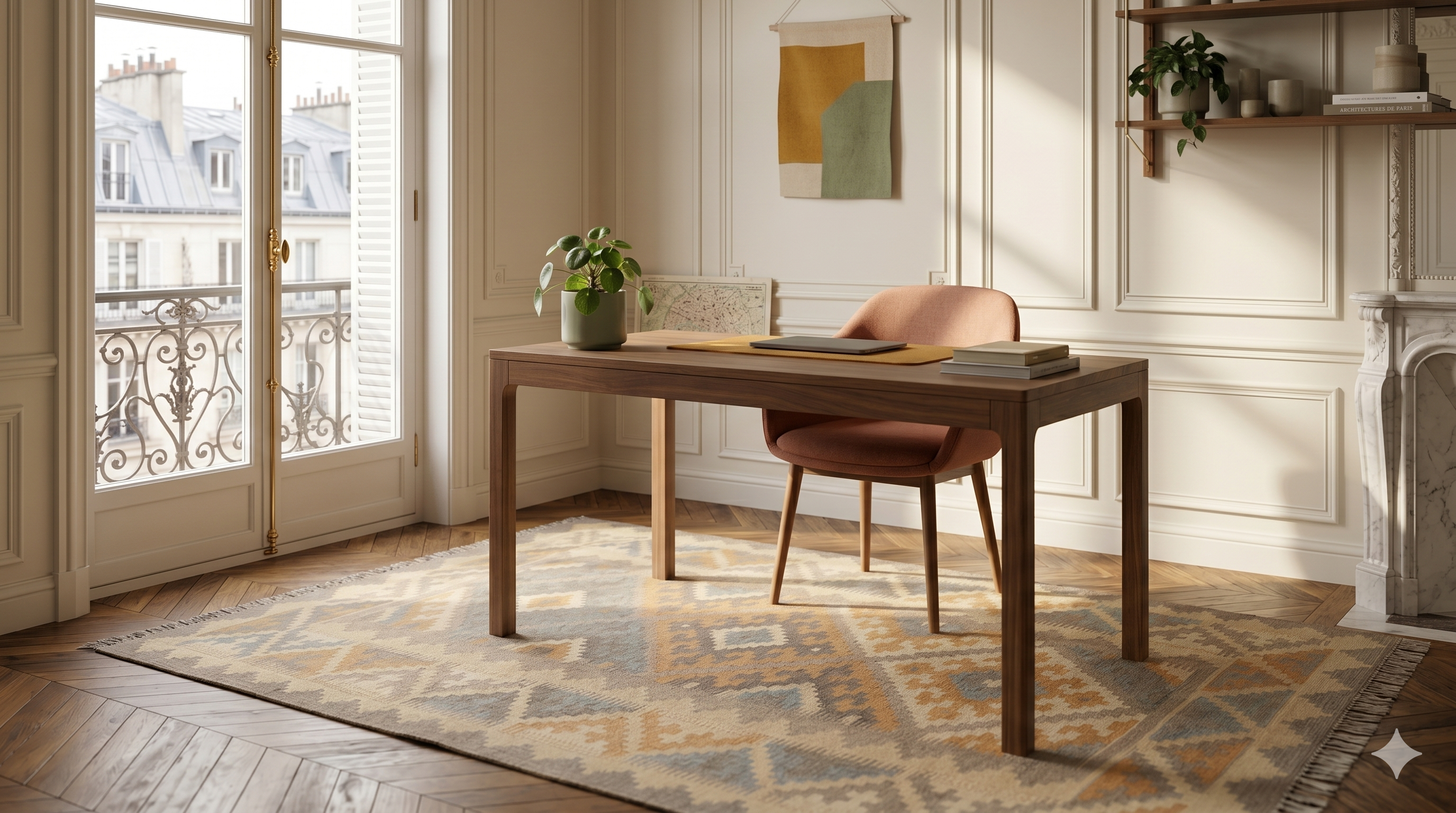 Teppich fürs Arbeitszimmer / Home Office