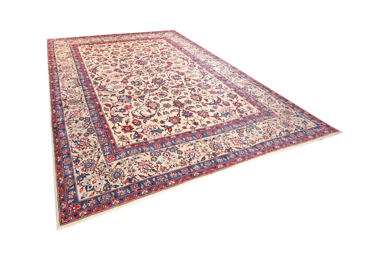 Yazd — Hand-knotted, 292x398 cm, Beige, 100% Virgin Wool | View 5