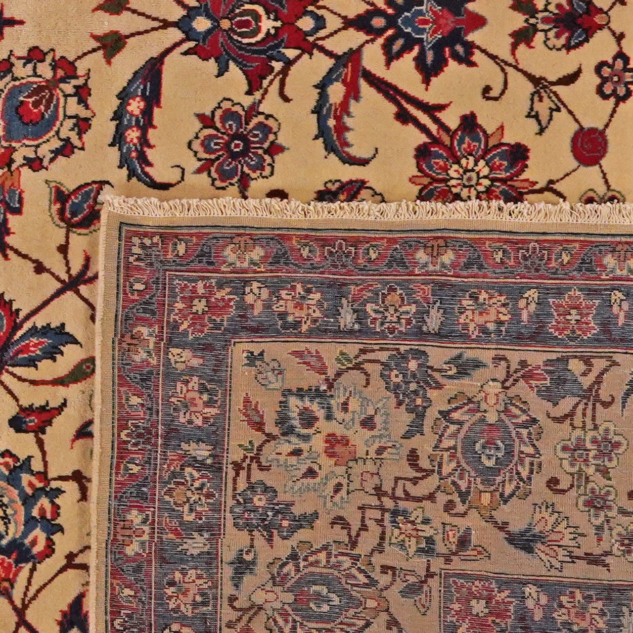 Yazd — Hand-knotted, 292x398 cm, Beige, 100% Virgin Wool | View 6