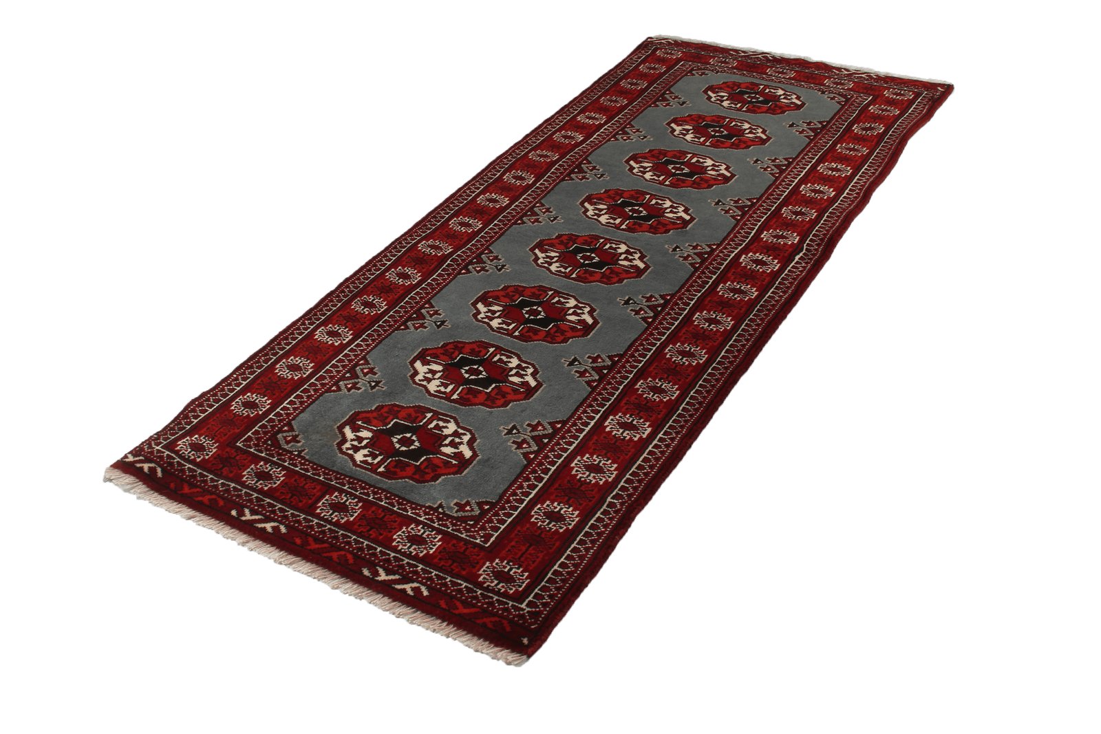 Nasrabad — Hand-knotted, 100x149 cm, Red, 100% Virgin Wool | View 5