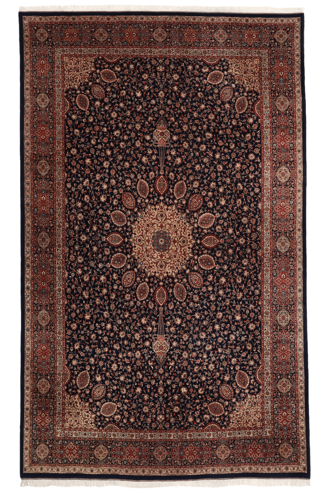 Tabriz Old — Hand-knotted, 360x540 cm, 100% Virgin Wool | Main view