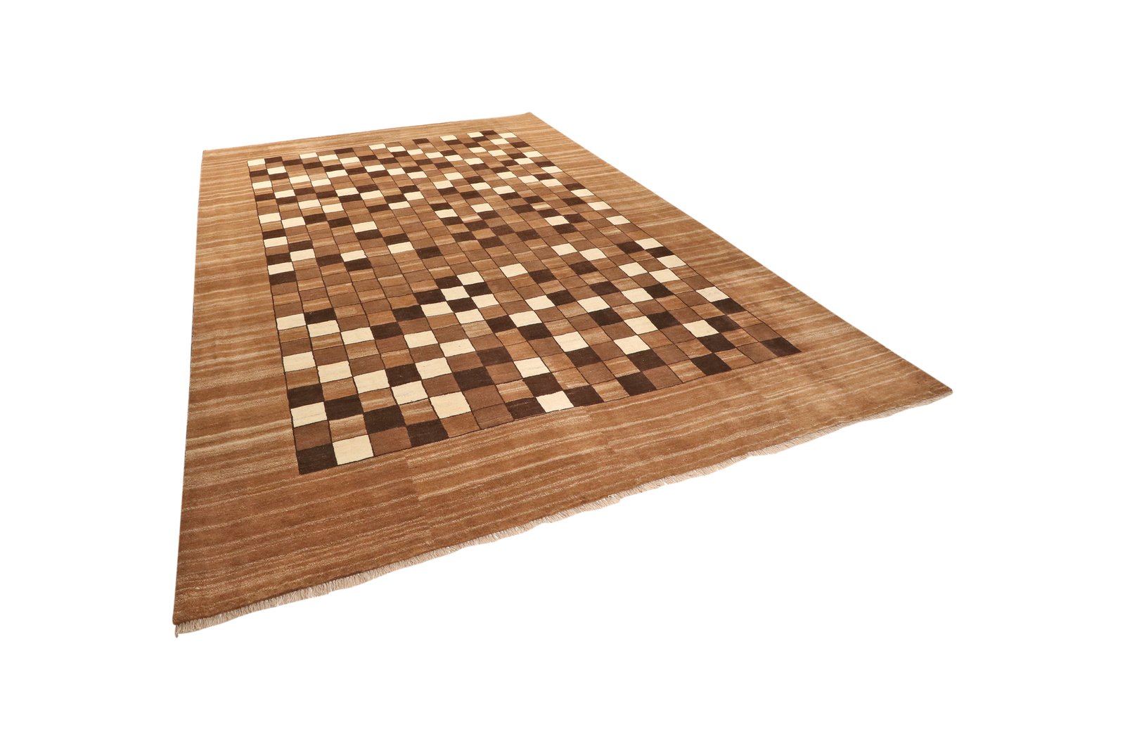 Gabbeh Sonnat — Hand-knotted, 255x330 cm, Brown, 100% Virgin Wool | View 5