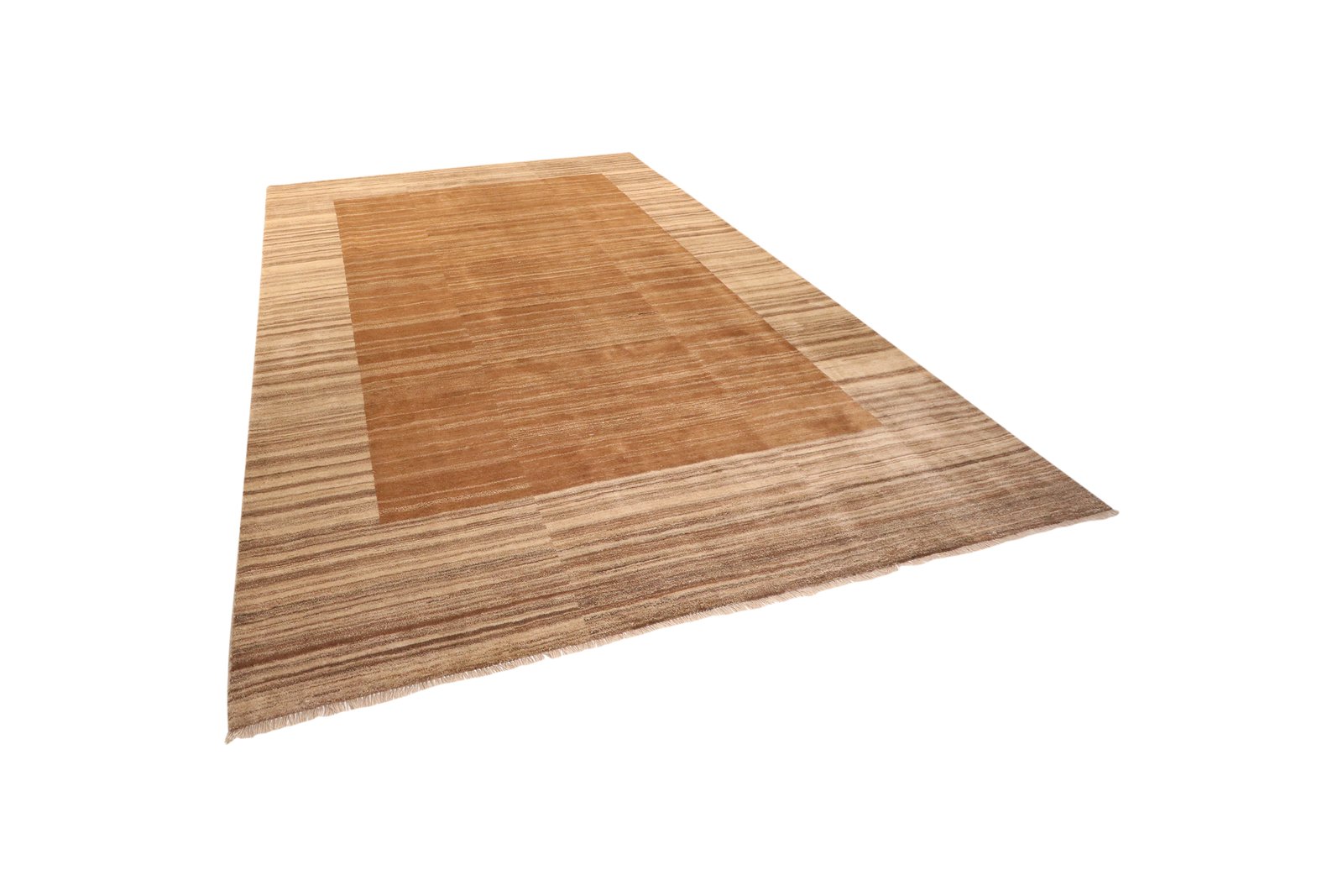 Gabbeh — Hand-knotted, 244x334 cm, Brown, 100% Virgin Wool | View 5
