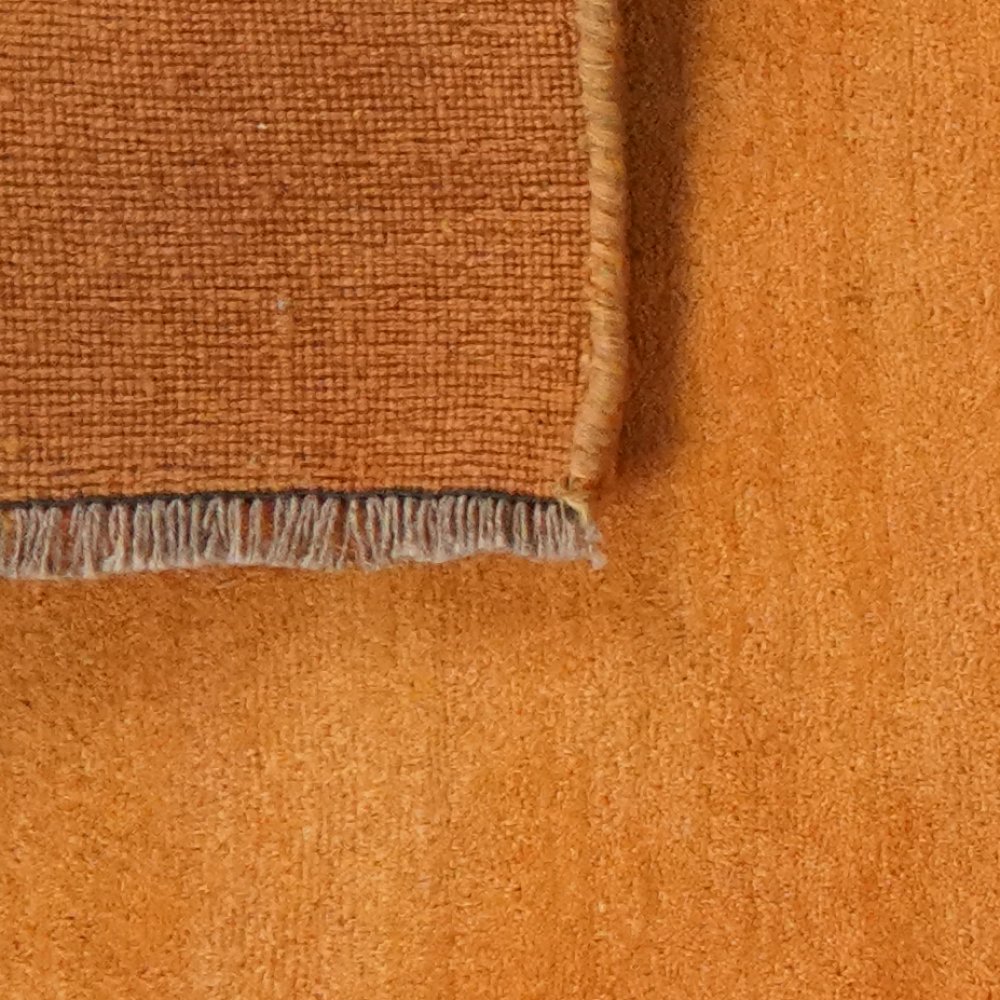 Gabbeh — Hand-knotted, 79x295 cm, Yellow, 100% Virgin Wool | View 6