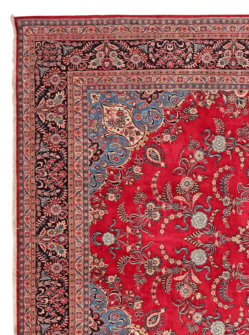 Ekbatan — Hand-knotted, 200x300 cm, Red, 100% Virgin Wool | View 3