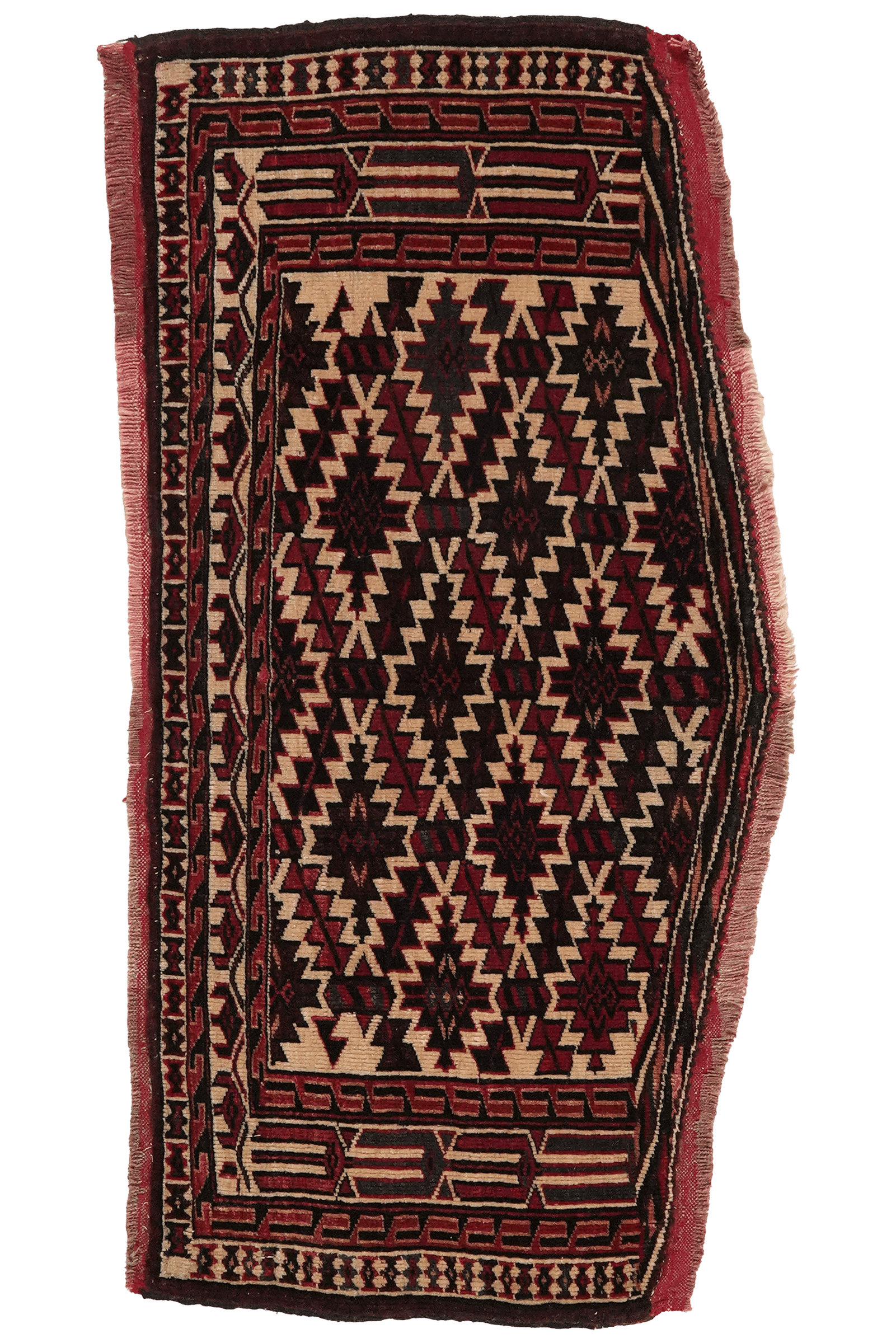 Osmolduk — Hand-knotted, 50x97 cm, Beige, 100% Virgin Wool | Main view