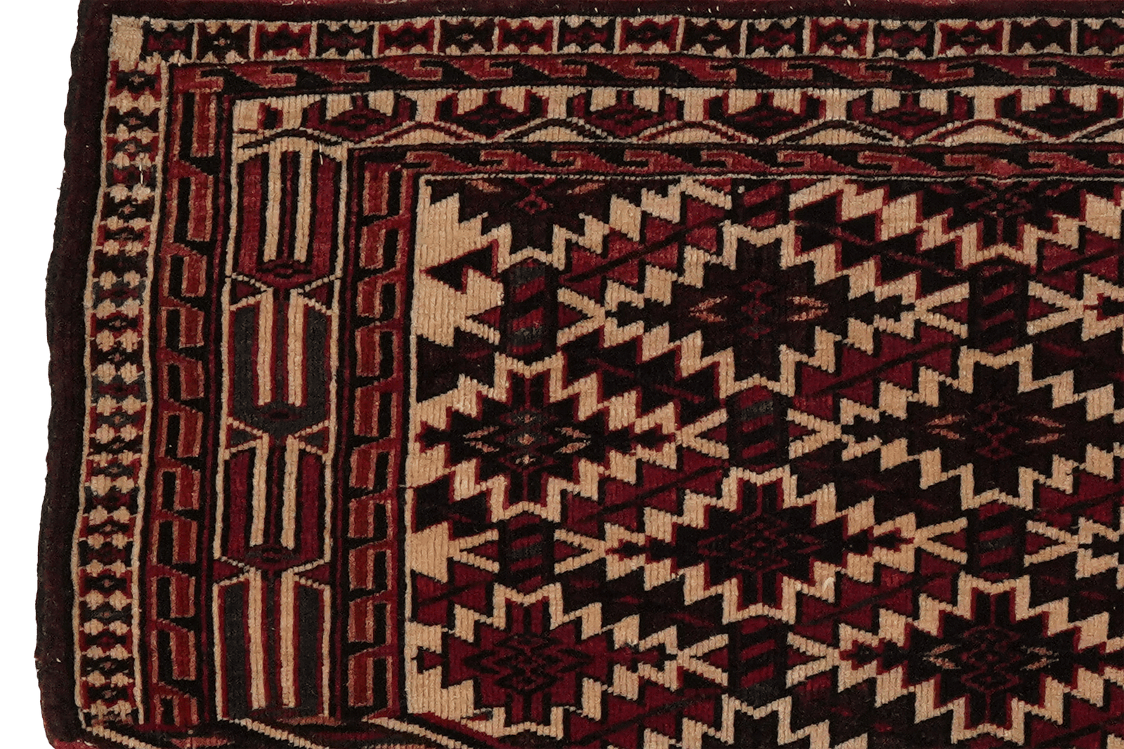Osmolduk — Hand-knotted, 50x97 cm, Beige, 100% Virgin Wool | View 3