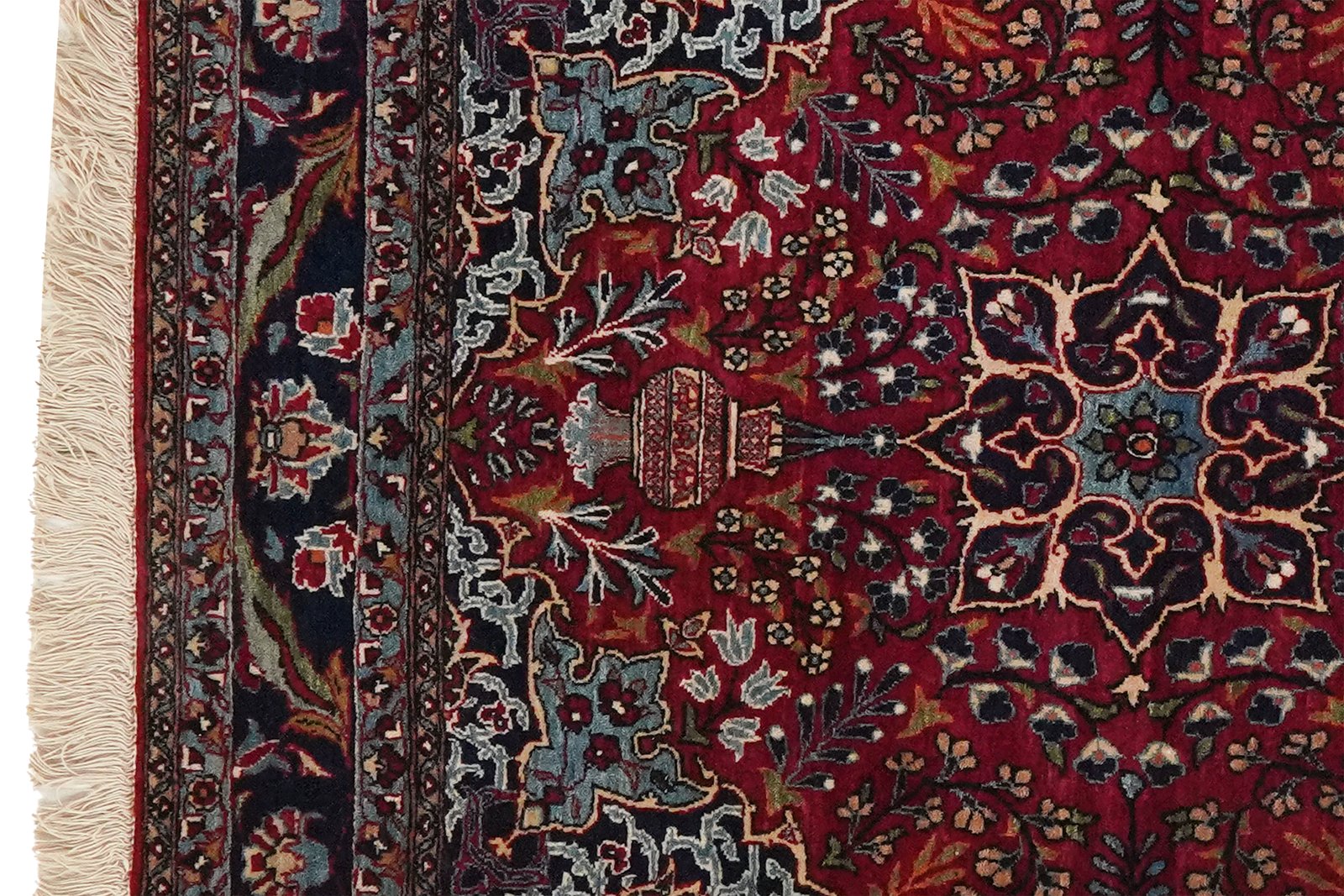 Toudeshk — Hand-knotted, 70x95 cm, Red, 100% Virgin Wool | View 3