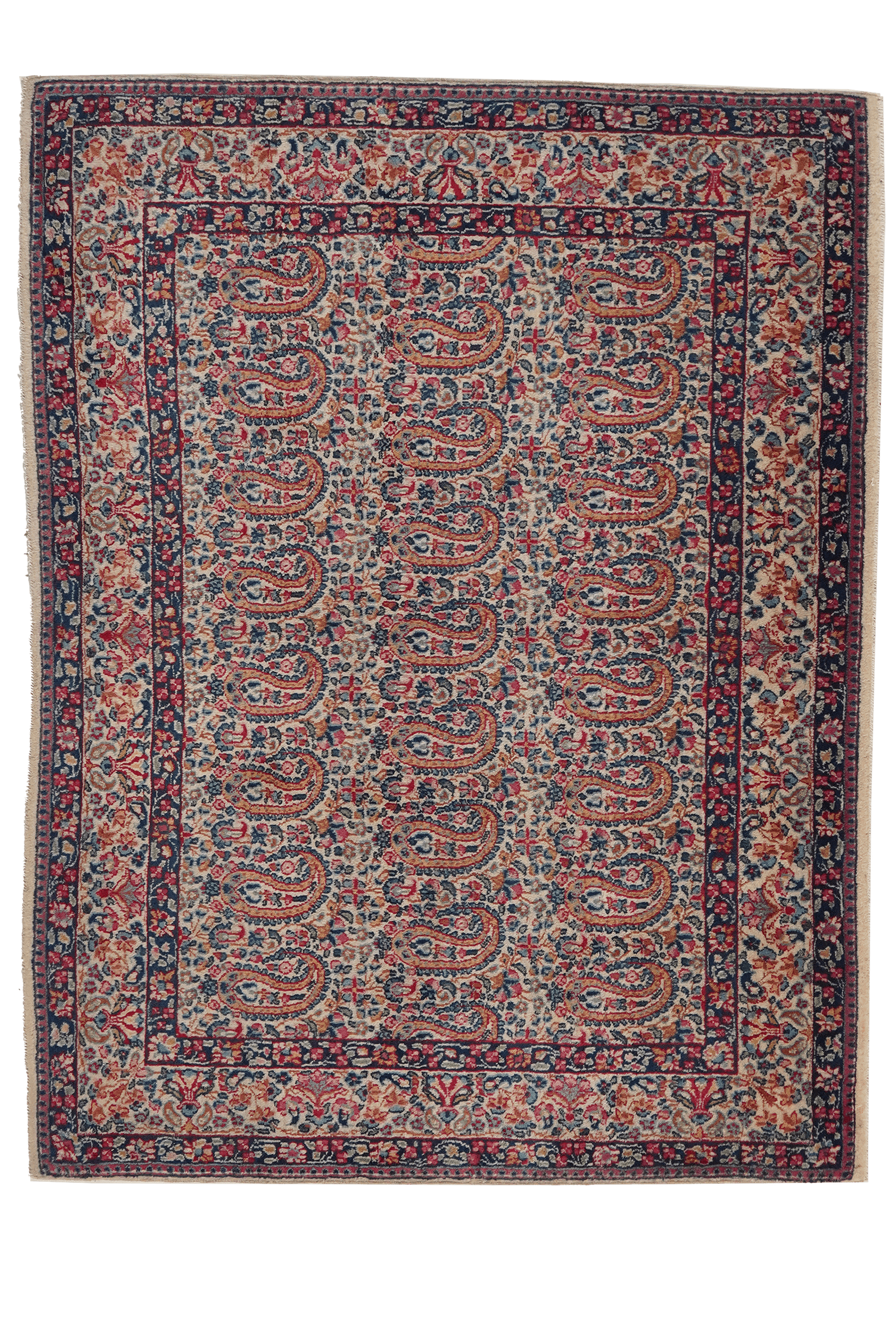 Ravar — Hand-knotted, 87x115 cm, Beige, 100% Virgin Wool | Main view