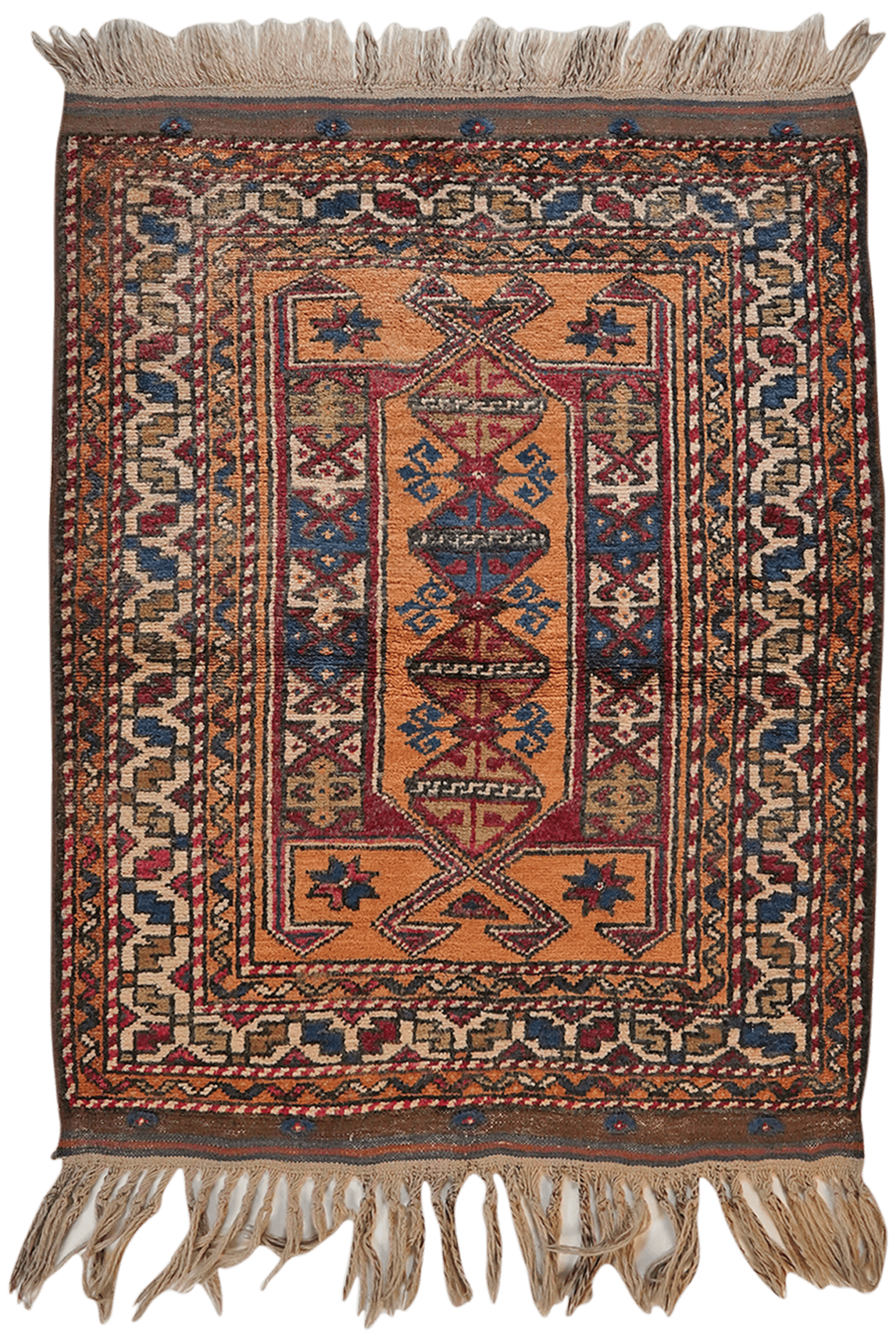 Konya — Hand-knotted, 89x150 cm, Beige, 100% Virgin Wool | Main view