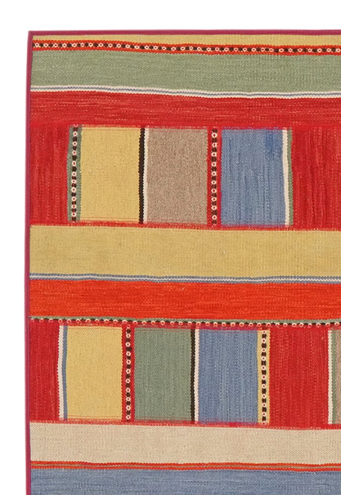 Kelim Tekkeh — Handmade, 119x175 cm, Multicolor, 100% Virgin Wool | View 3