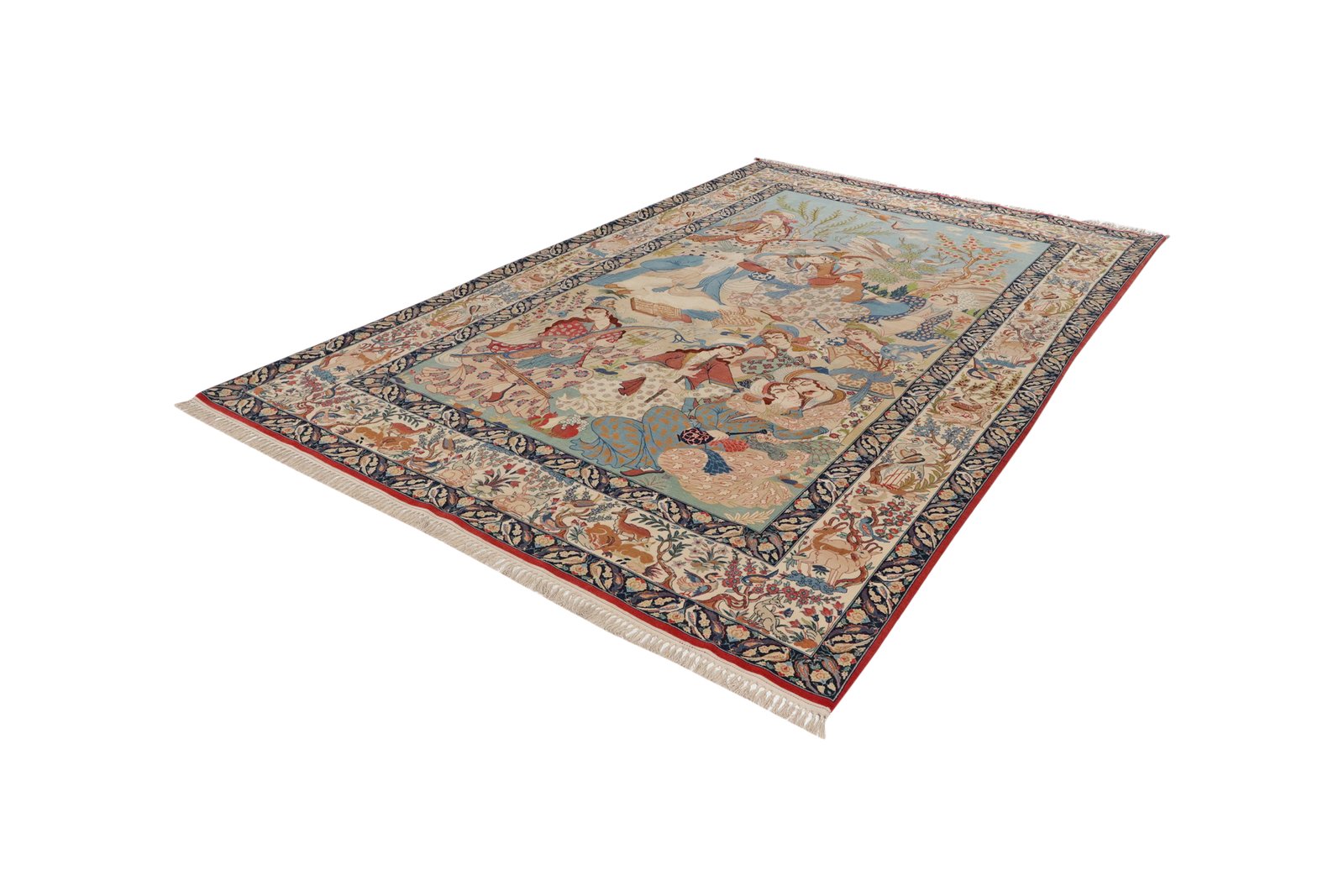 Isfahan — Hand-knotted, 194x290 cm, Multicolor, 100% Virgin Wool | View 5