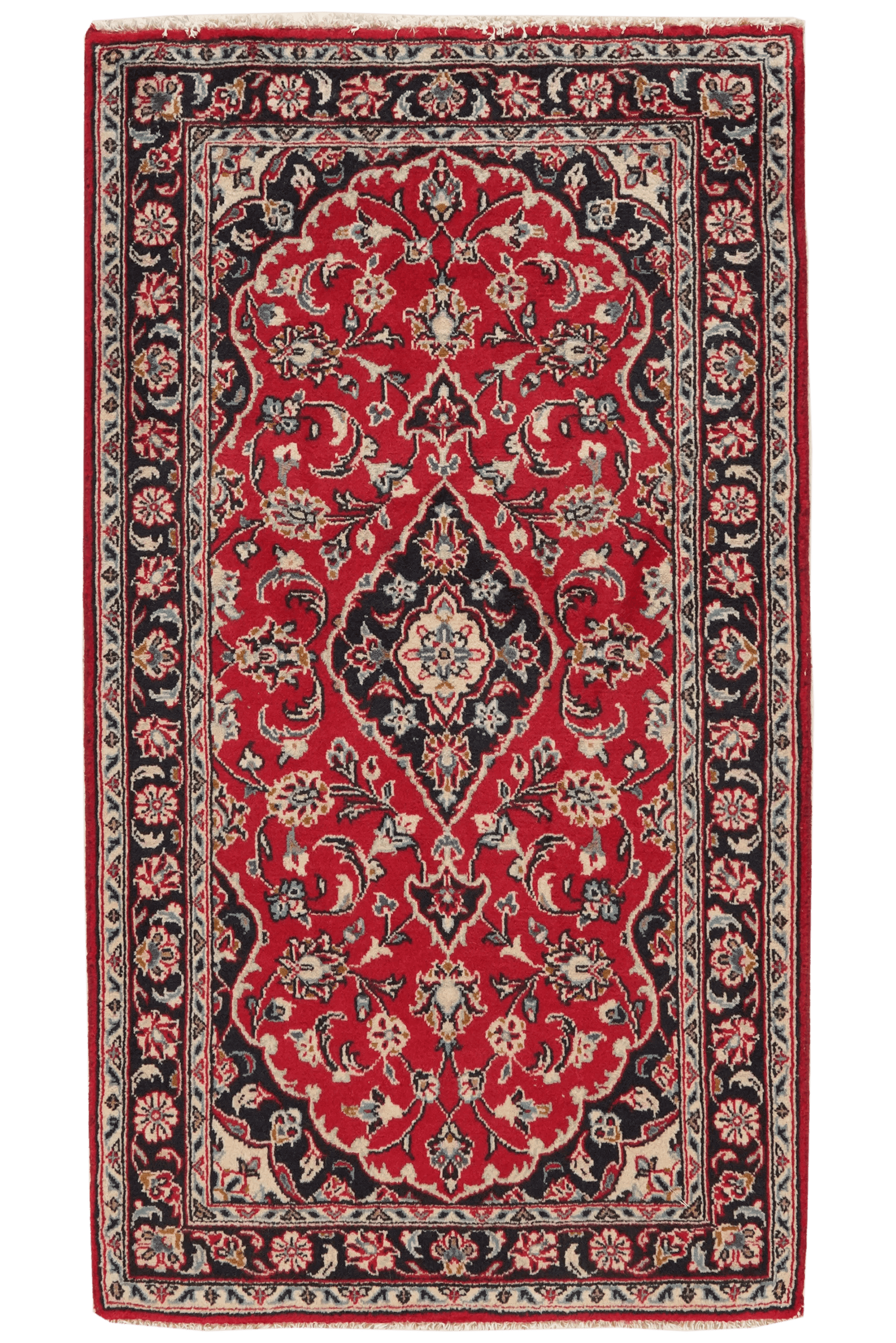 Ardakan — Hand-knotted, 82x148 cm, Red, 100% Virgin Wool | Main view