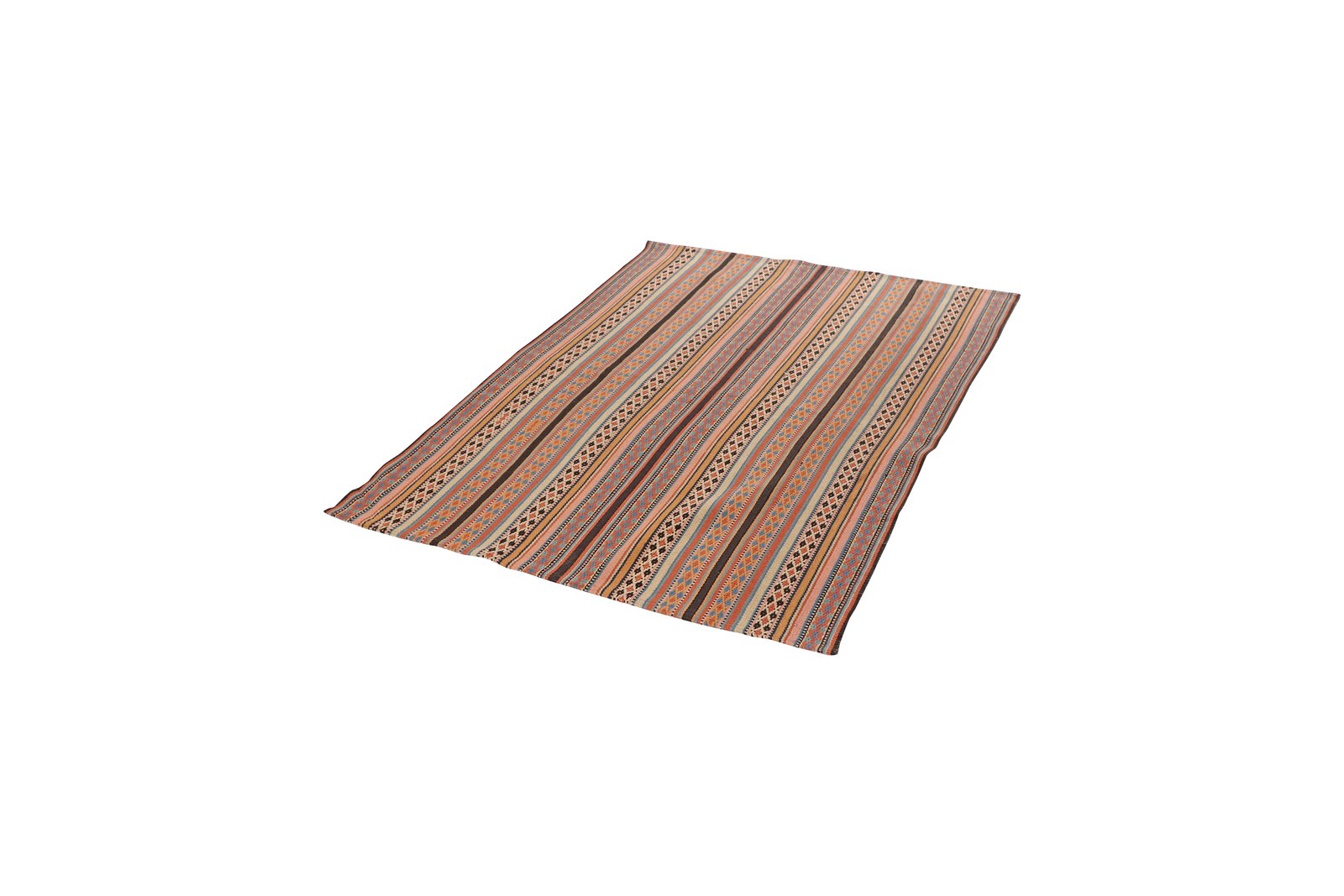 Kelim Djadjim — Handmade, 103x152 cm, Multicolor, 100% Virgin Wool | View 5