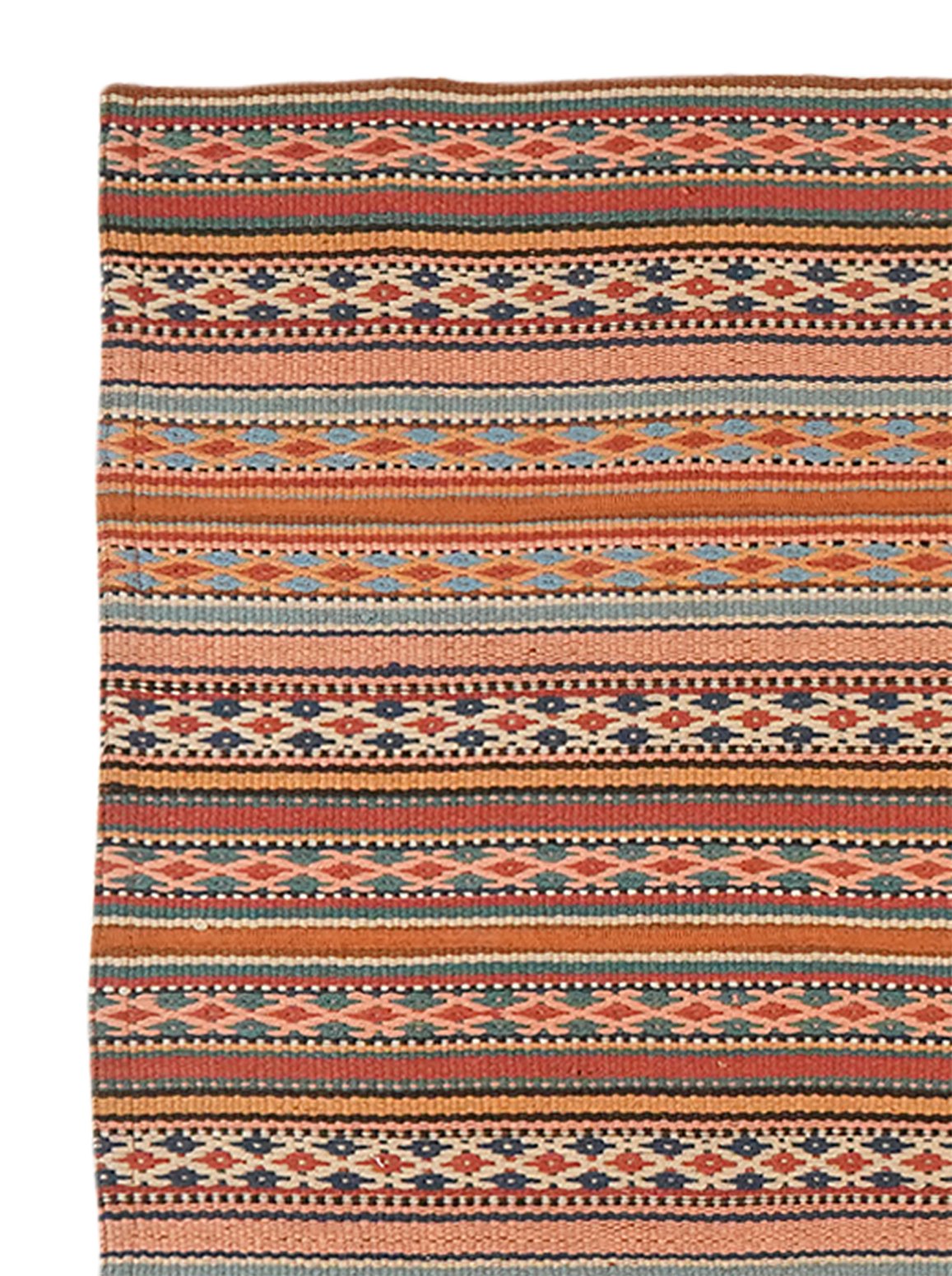 Kelim Djadjim — Handmade, 103x151 cm, Multicolor, 100% Virgin Wool | View 3
