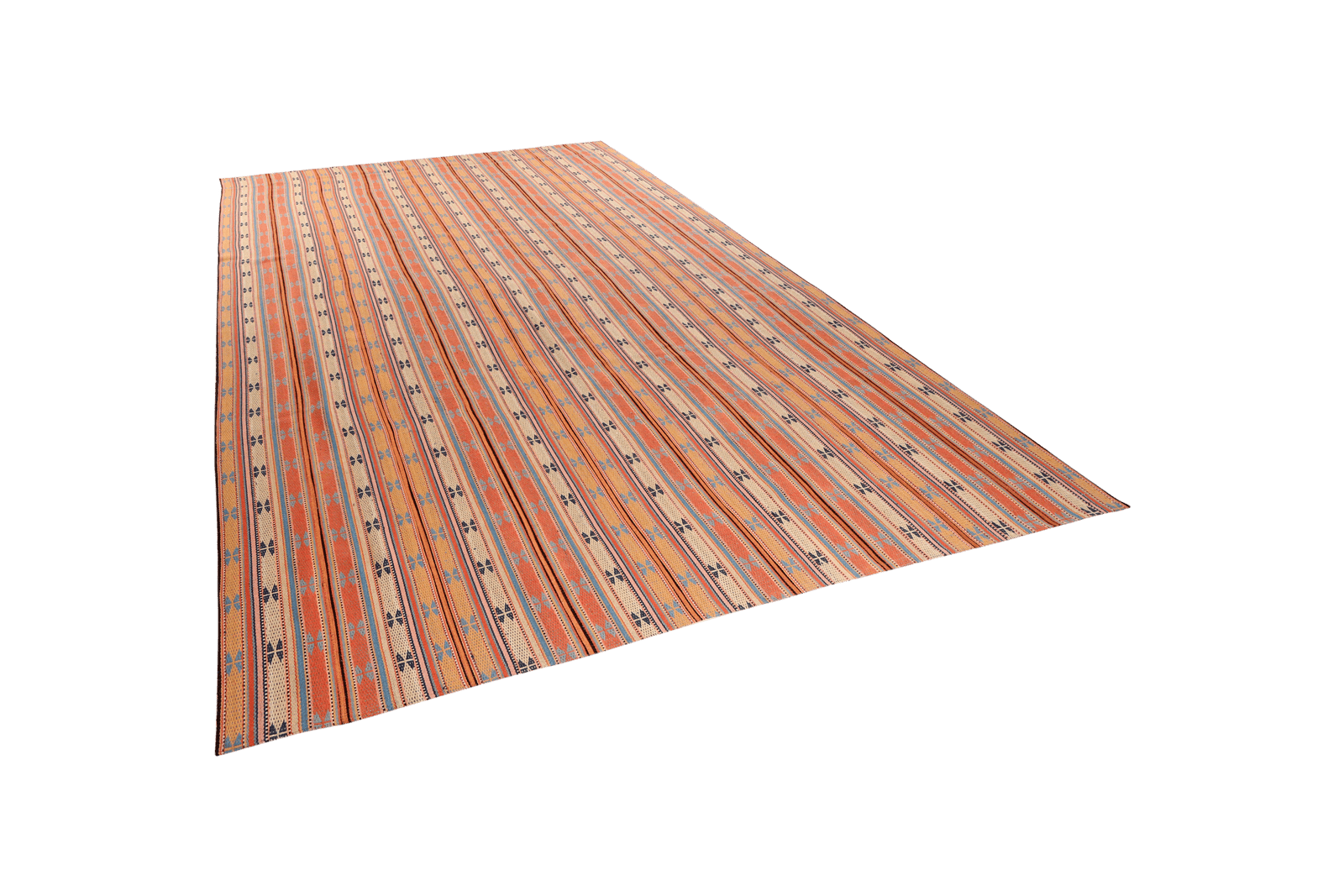 Kelim Djadjim — Handmade, 240x351 cm, Multicolor, 100% Virgin Wool | View 5
