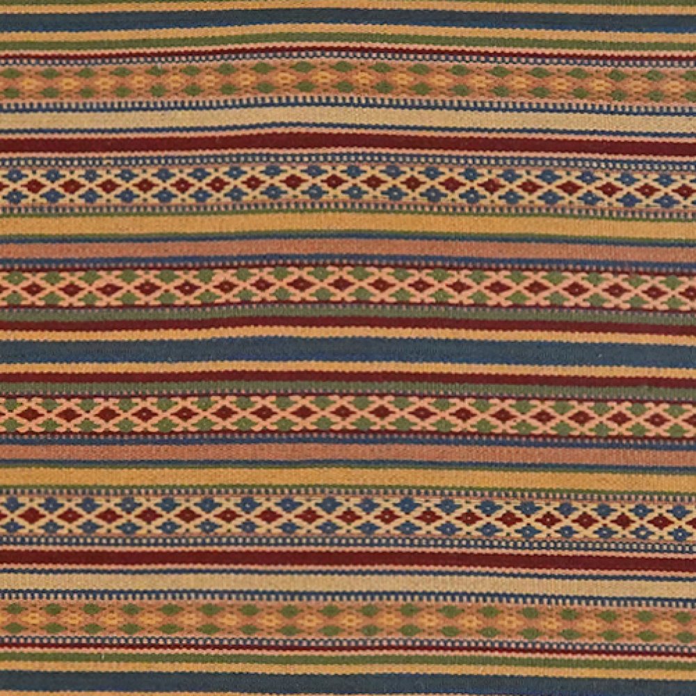 Kelim Djadjim — Handmade, 98x100 cm, Multicolor, 100% Virgin Wool | View 4