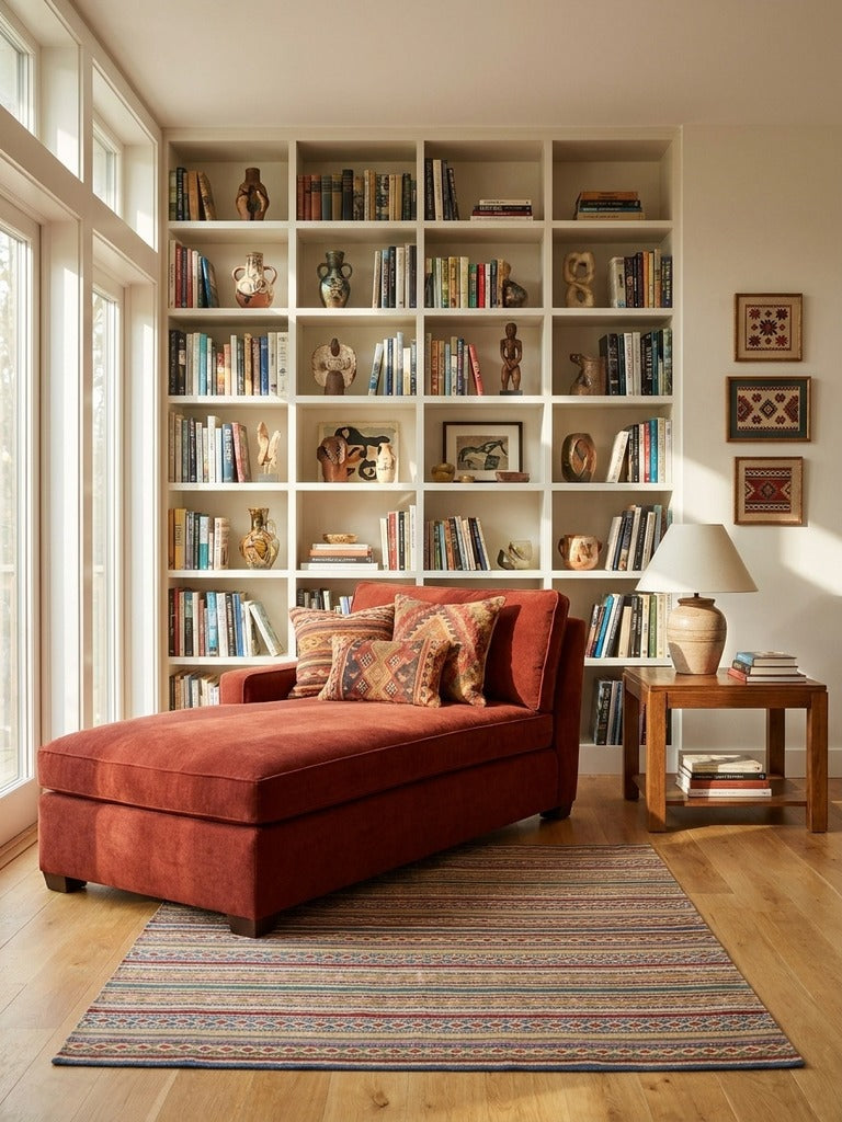 Kelim Djadjim — Handmade, 98x101 cm, Multicolor, 100% Virgin Wool | Back view