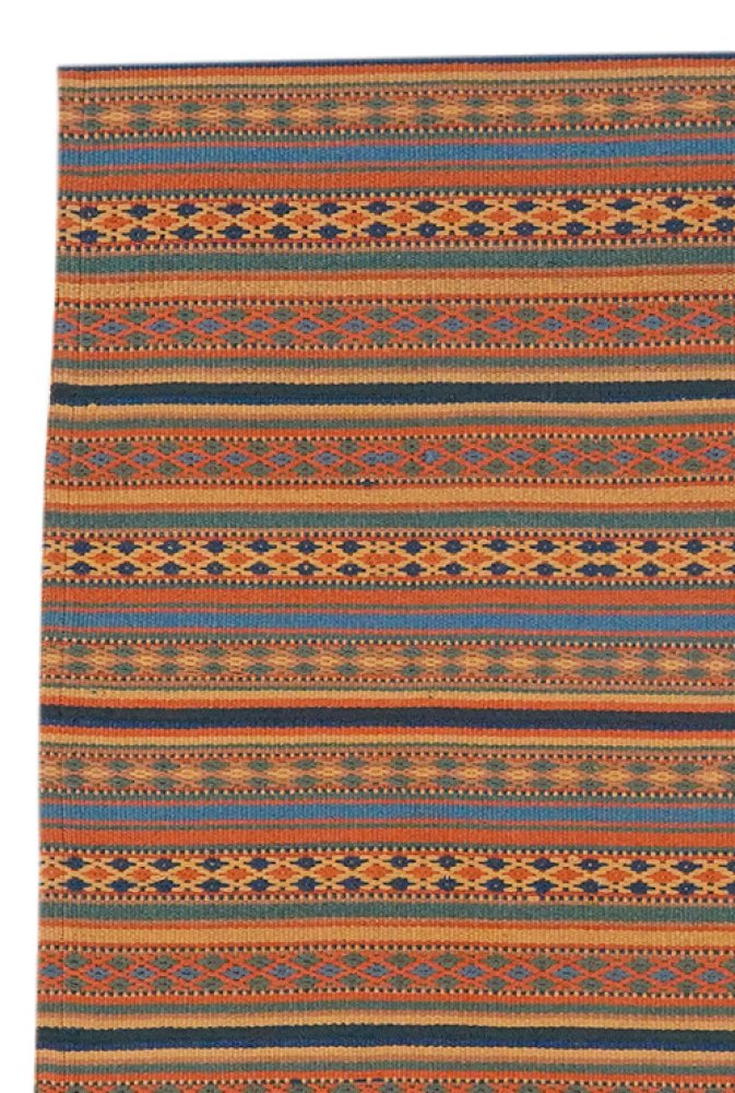 Kelim Djadjim — Handmade, 101x102 cm, Multicolor, 100% Virgin Wool | View 3