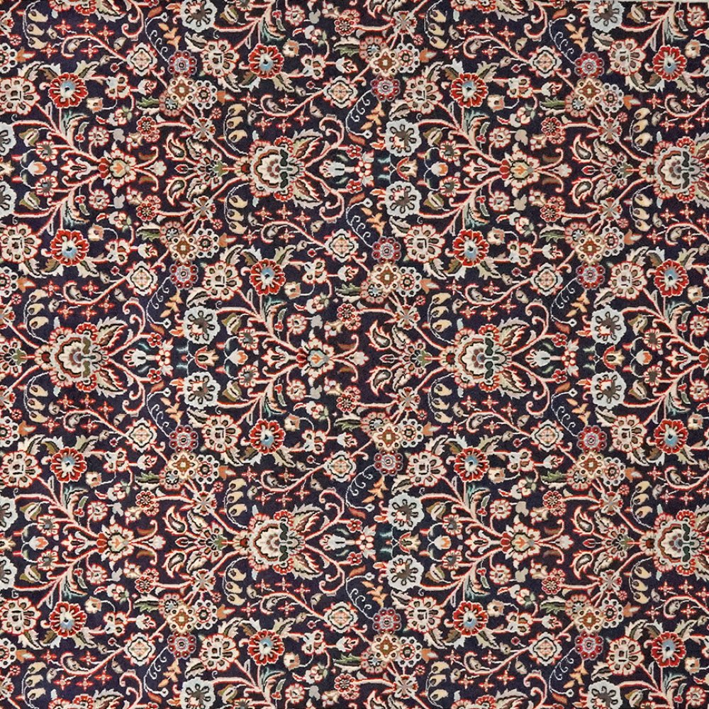 Moud — Hand-knotted, 206x289 cm, Blue, 100% Virgin Wool | View 4