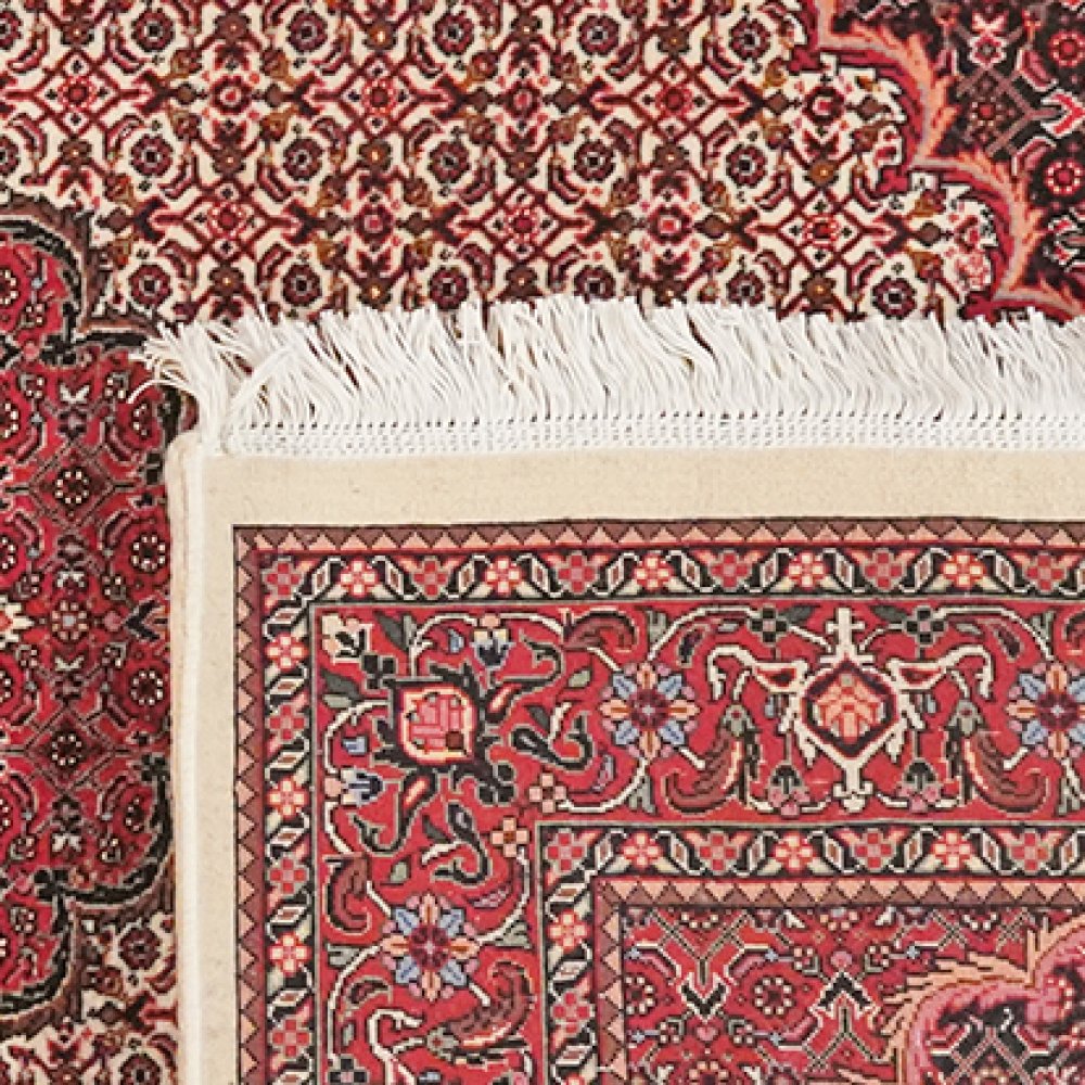 Bidjar Bookan — Hand-knotted, 113x183 cm, Beige, 95% Schurwolle, 5% Seide | View 6