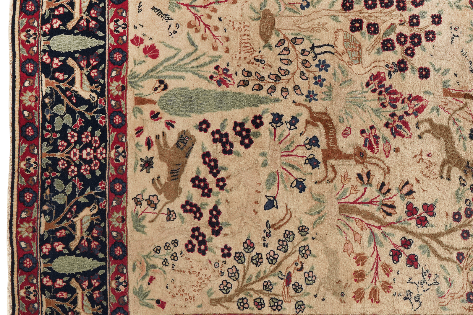Khoy — Hand-knotted, 152x190 cm, Beige, 100% Virgin Wool | View 3