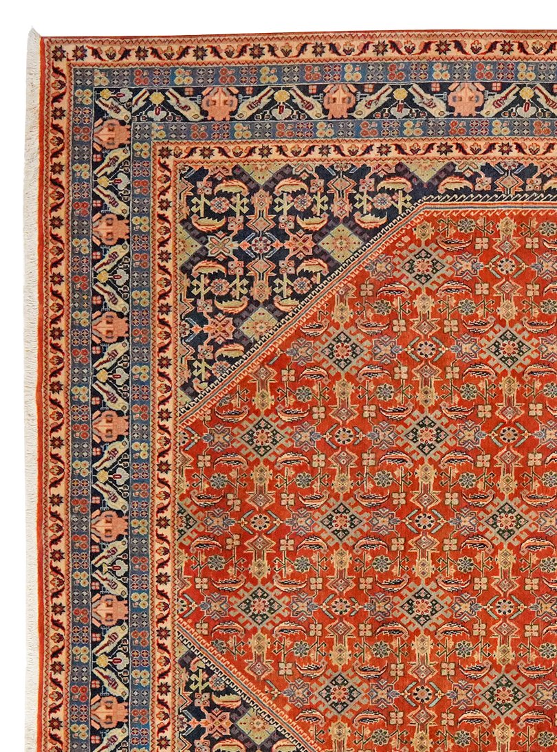 Kashkuli — Hand-knotted, 200x286 cm, Red, 100% Virgin Wool | View 3
