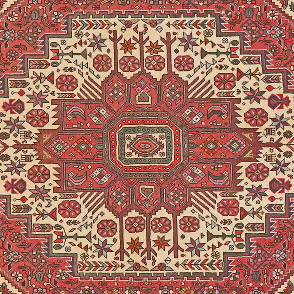 Goltuk — Hand-knotted, 132x215 cm, Beige, 100% Virgin Wool | View 4