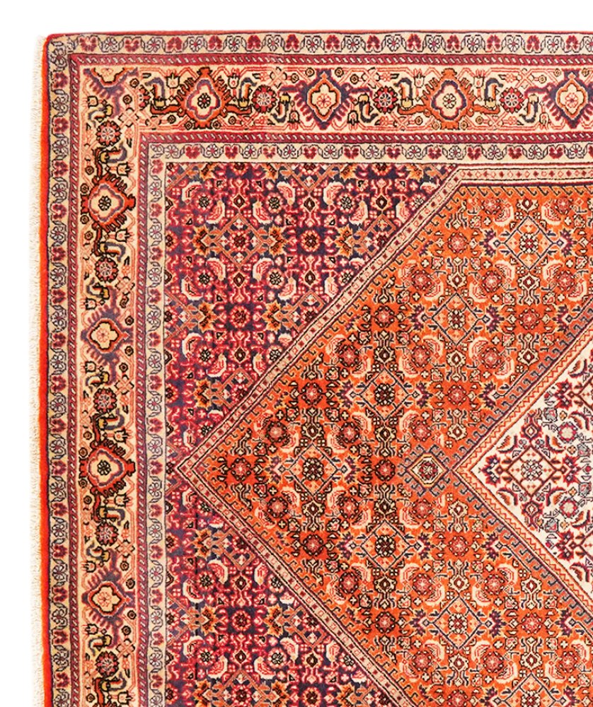 Bidjar Bookan — Hand-knotted, 118x177 cm, Red, 100% Virgin Wool | View 3