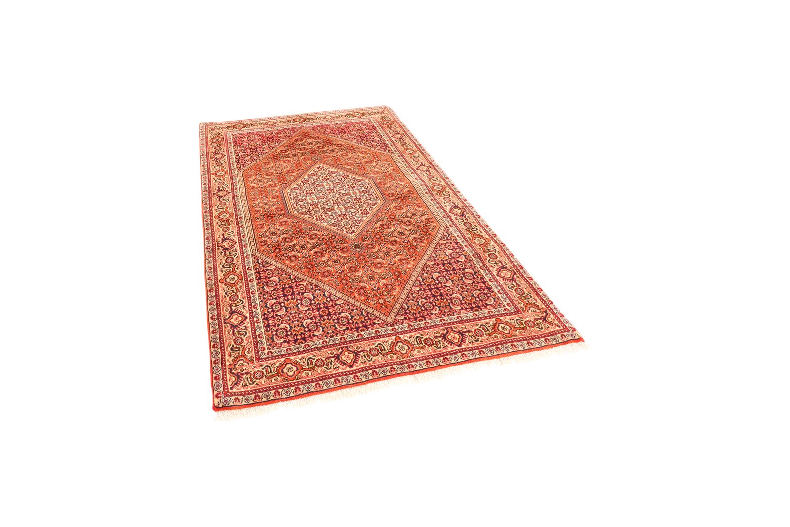 Bidjar Bookan — Hand-knotted, 118x177 cm, Red, 100% Virgin Wool | View 5