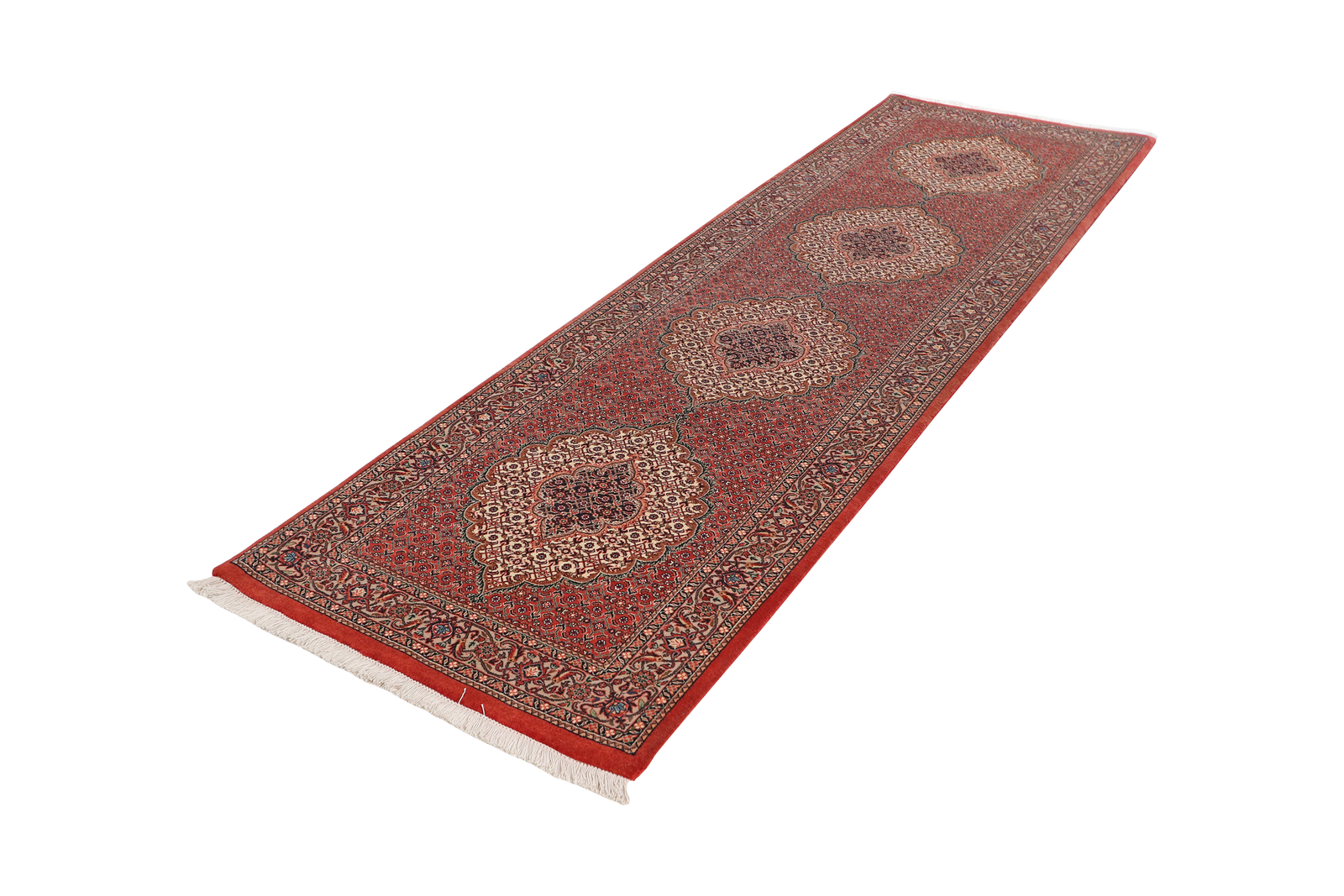 Bidjar Bookan — Handgefertigt, 308x89 cm, Grau, 100% Virgin Wool | View 6