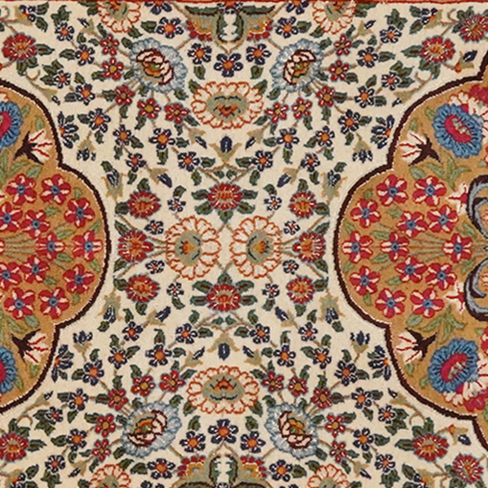 Ravar — Hand-knotted, 74x221 cm, Beige, 100% Virgin Wool | View 4