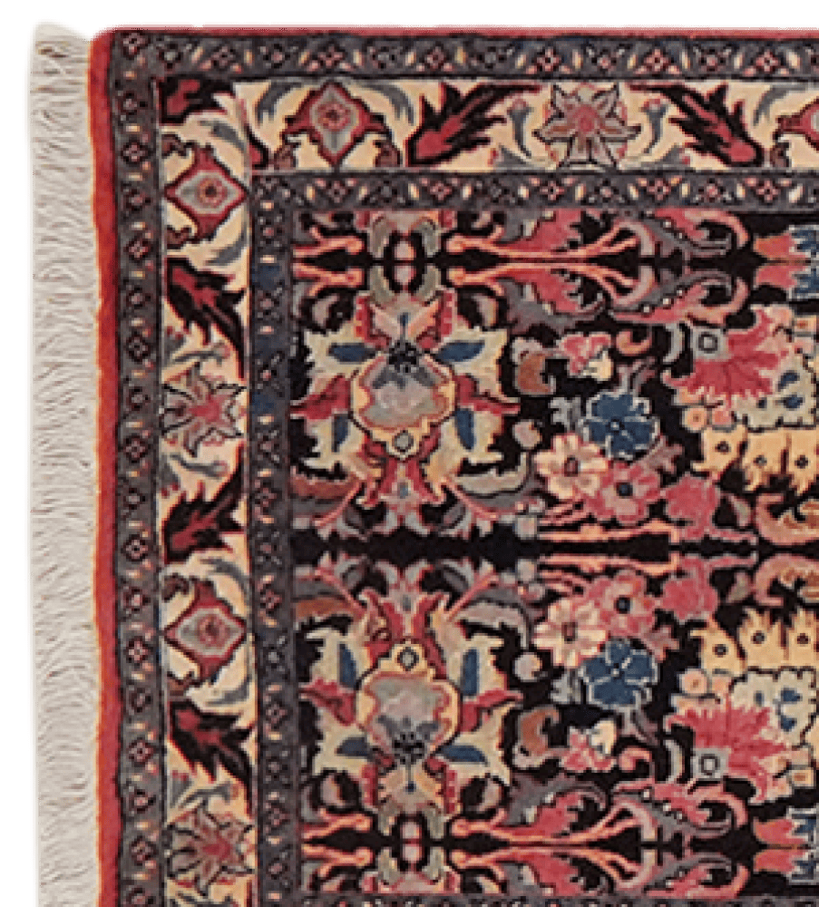 Bidjar — Hand-knotted, 65x392 cm, Blue, 100% Virgin Wool | View 3