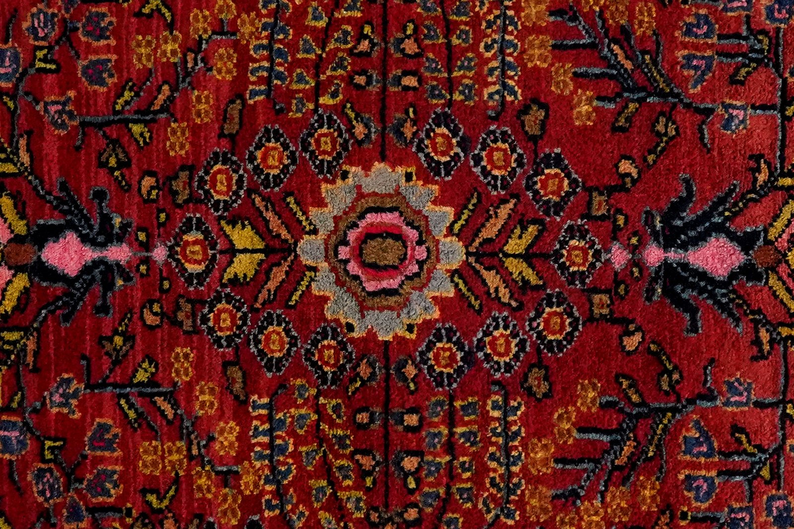 Mehreban — Hand-knotted, 78x219 cm, Red, 100% Virgin Wool | View 4