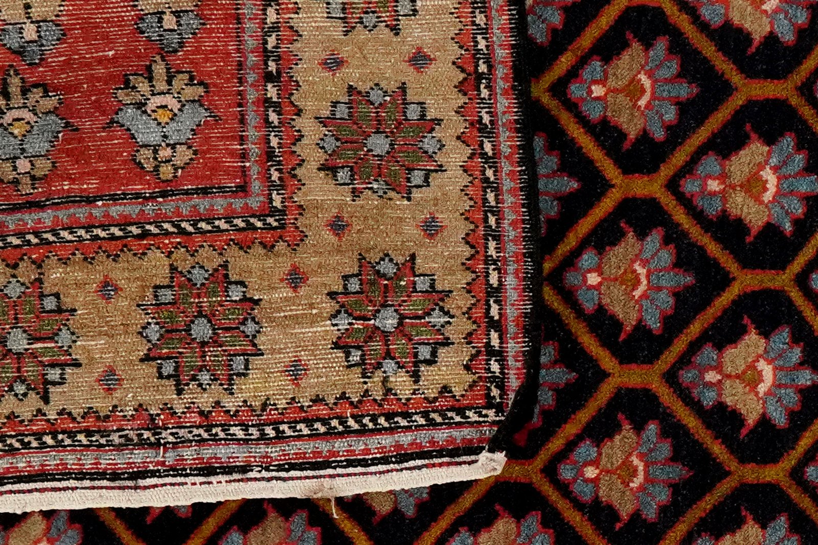 Nahavand — Hand-knotted, 137x193 cm, Blue, 100% Virgin Wool | View 6