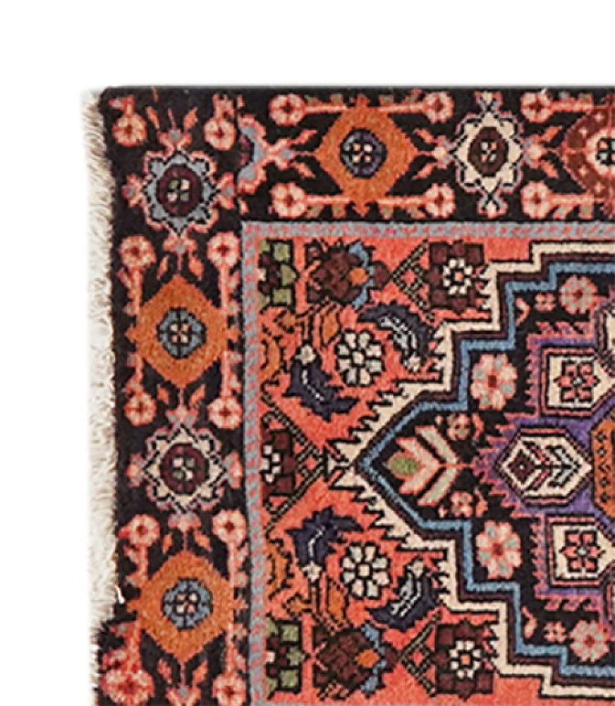 Goltuk — Hand-knotted, 46x66 cm, Red, 100% Virgin Wool | View 3