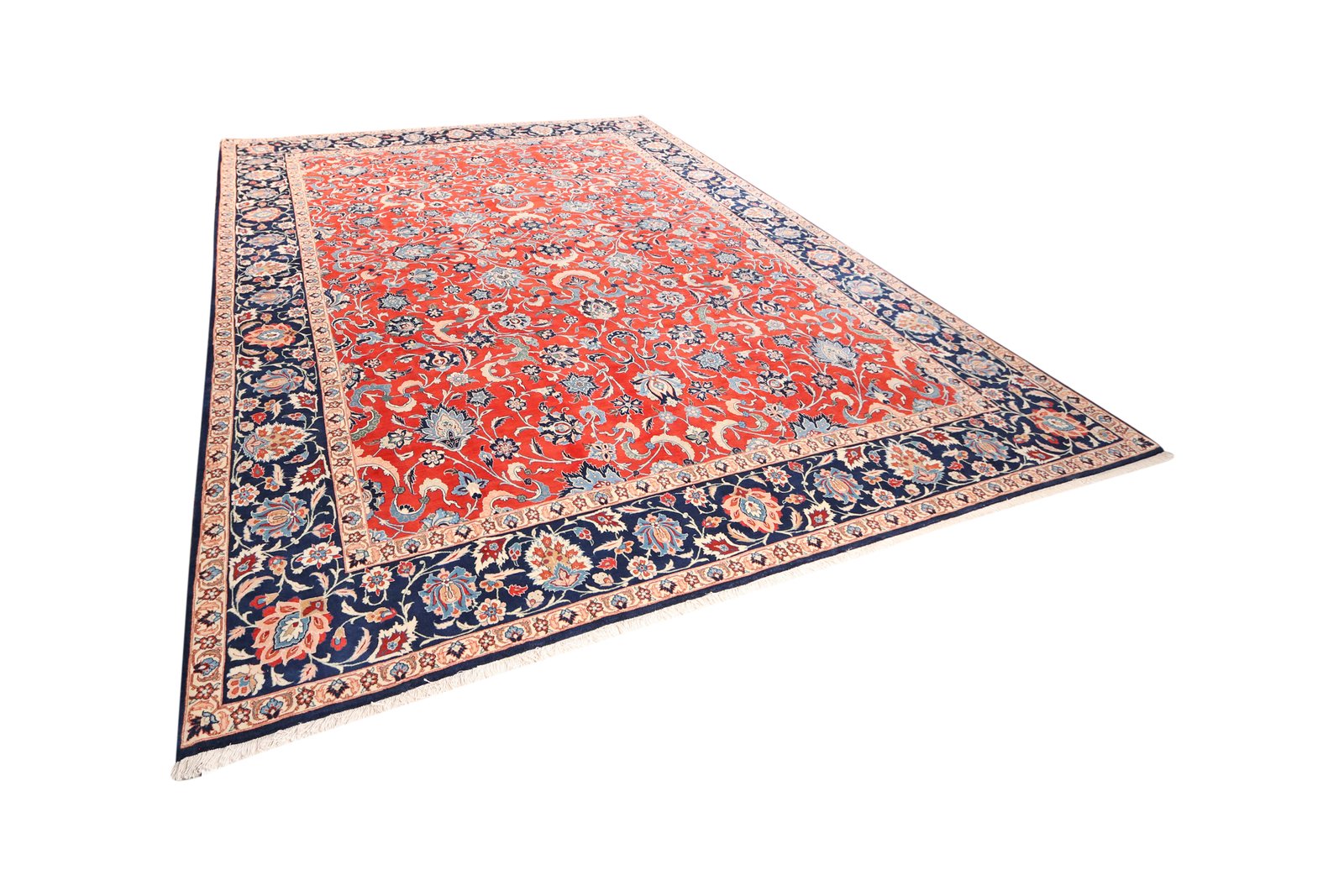 Bidjar — Hand-knotted, 303x387 cm, Red, 100% Virgin Wool | View 5