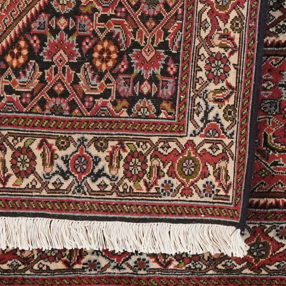 Bidjar Zandjan — Hand-knotted, 86x152 cm, Red, 100% Virgin Wool | View 6