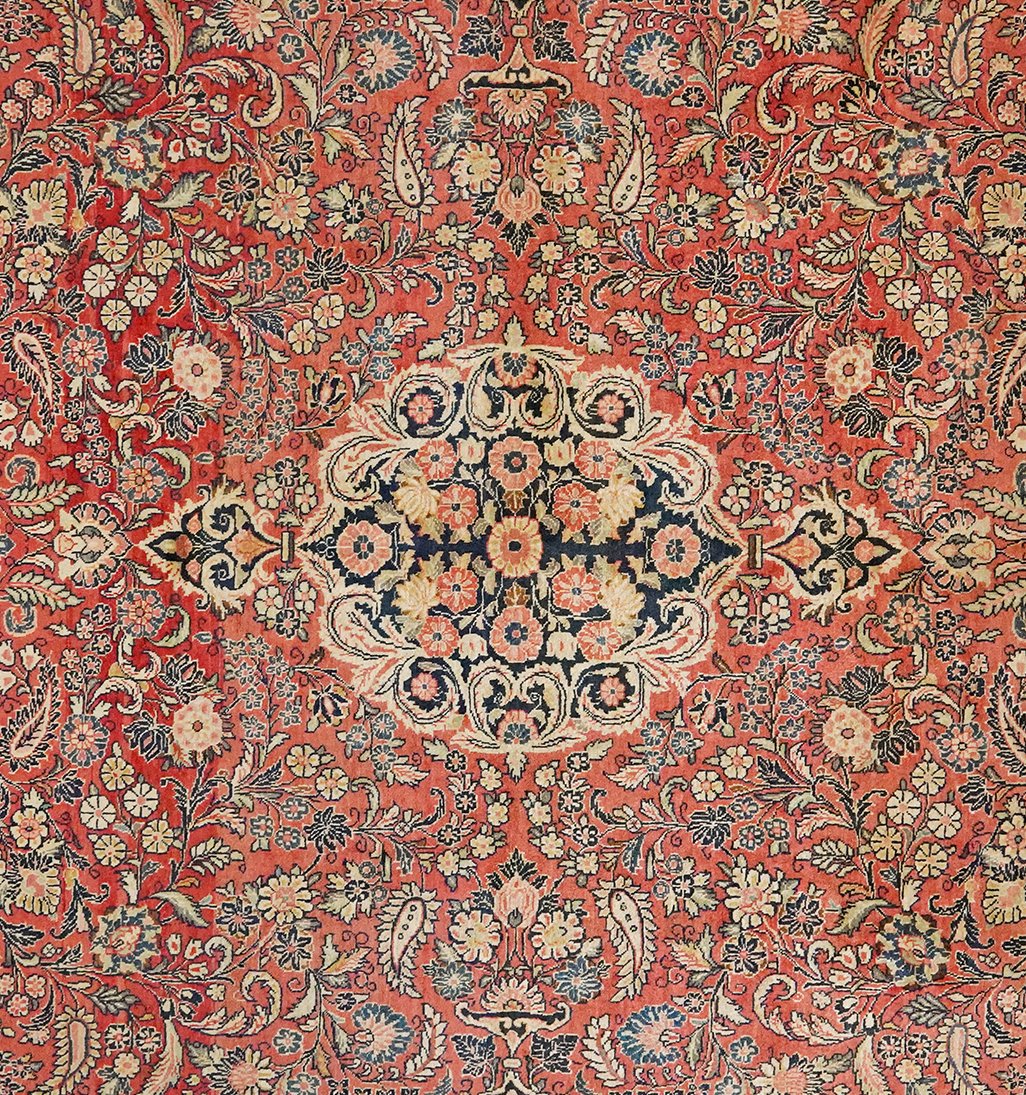 Mohadjeran — Hand-knotted, 267x354 cm, Beige, 100% Virgin Wool | View 4