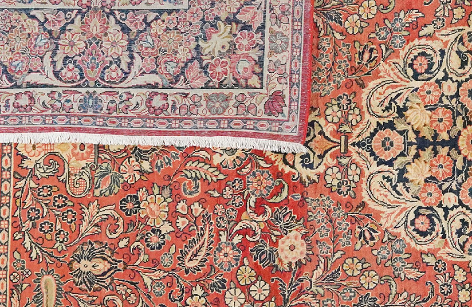 Mohadjeran — Hand-knotted, 267x354 cm, Beige, 100% Virgin Wool | View 6