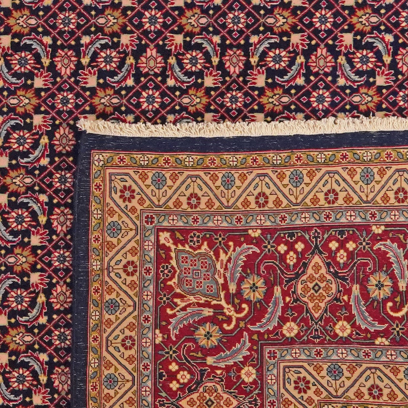 Hamadan — Hand-knotted, 302x446 cm, Blue, 100% Virgin Wool | View 6