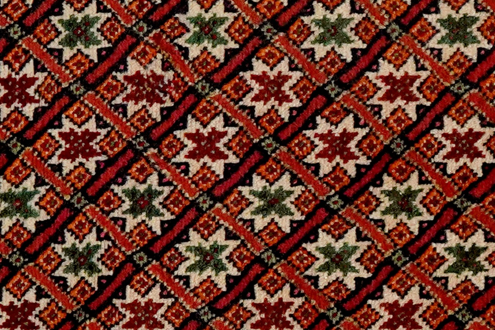 Gashgai — Hand-knotted, 57x56 cm, Multicolor, 100% Virgin Wool | View 4