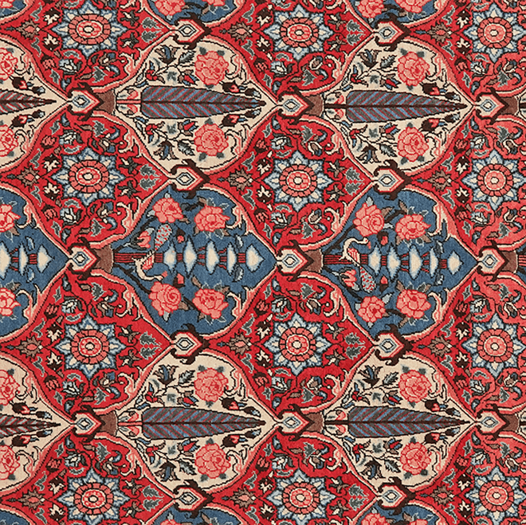 Bakhtiar — Hand-knotted, 206x303 cm, Multicolor, 100% Virgin Wool | View 4