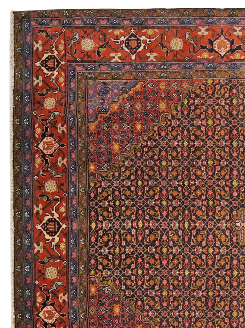 Ardebil — Hand-knotted, 200x297 cm, Blue, 100% Virgin Wool | View 3