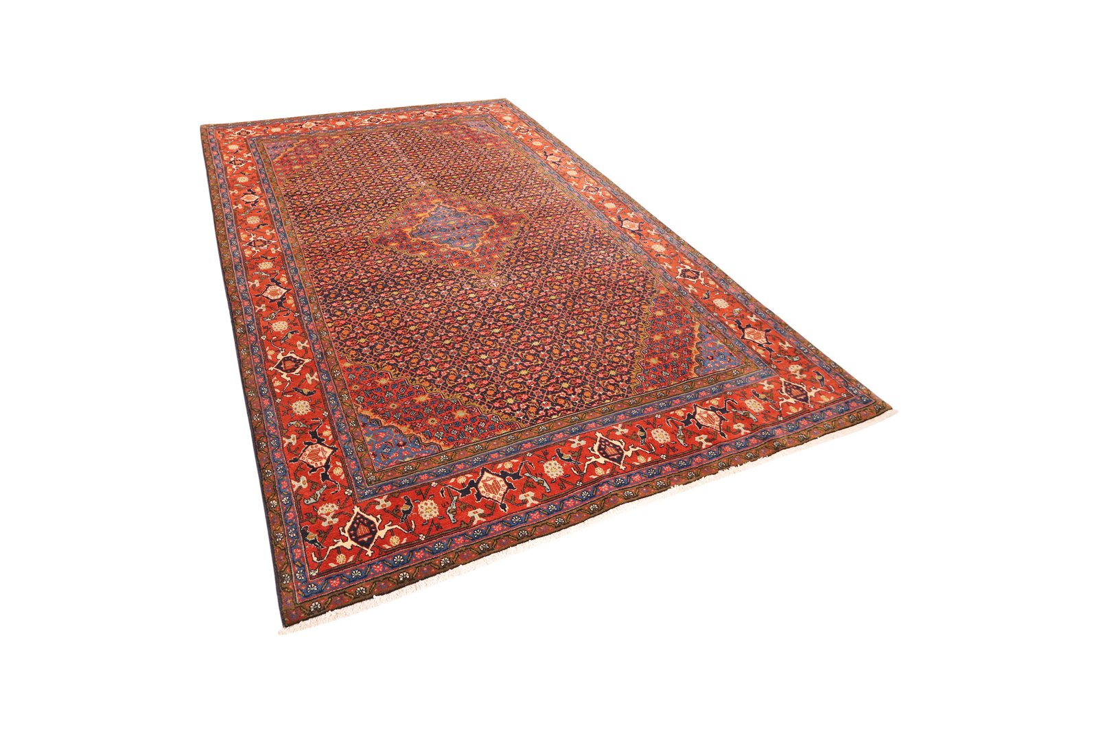 Ardebil — Hand-knotted, 200x297 cm, Blue, 100% Virgin Wool | View 5