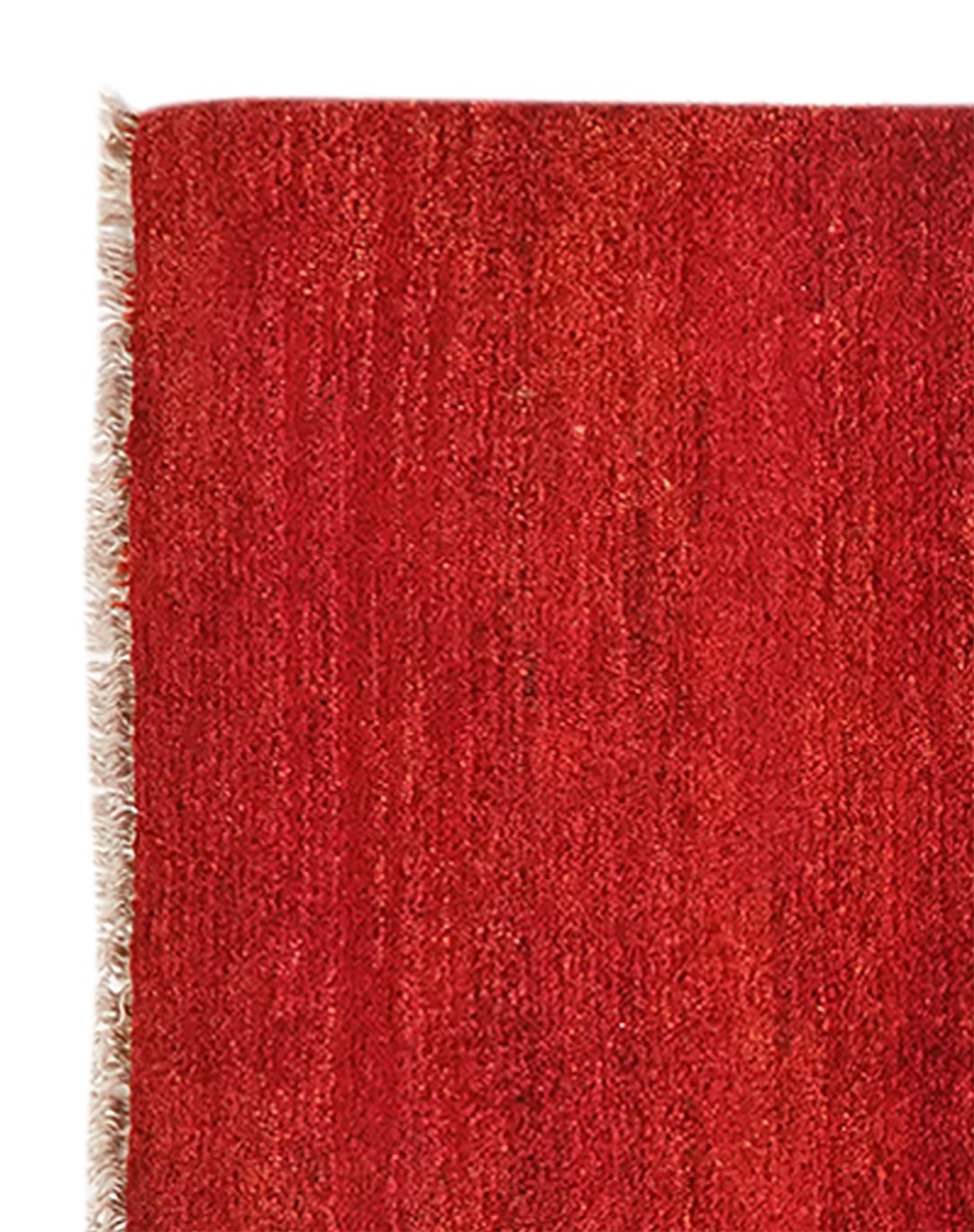 Gabbeh — Hand-knotted, 82x128 cm, Red, 100% Virgin Wool | View 3