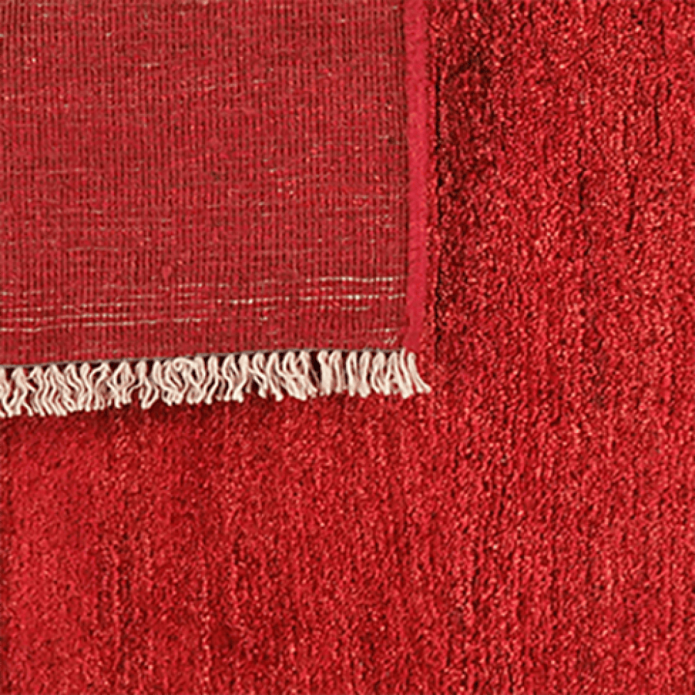 Gabbeh — Hand-knotted, 82x128 cm, Red, 100% Virgin Wool | View 6