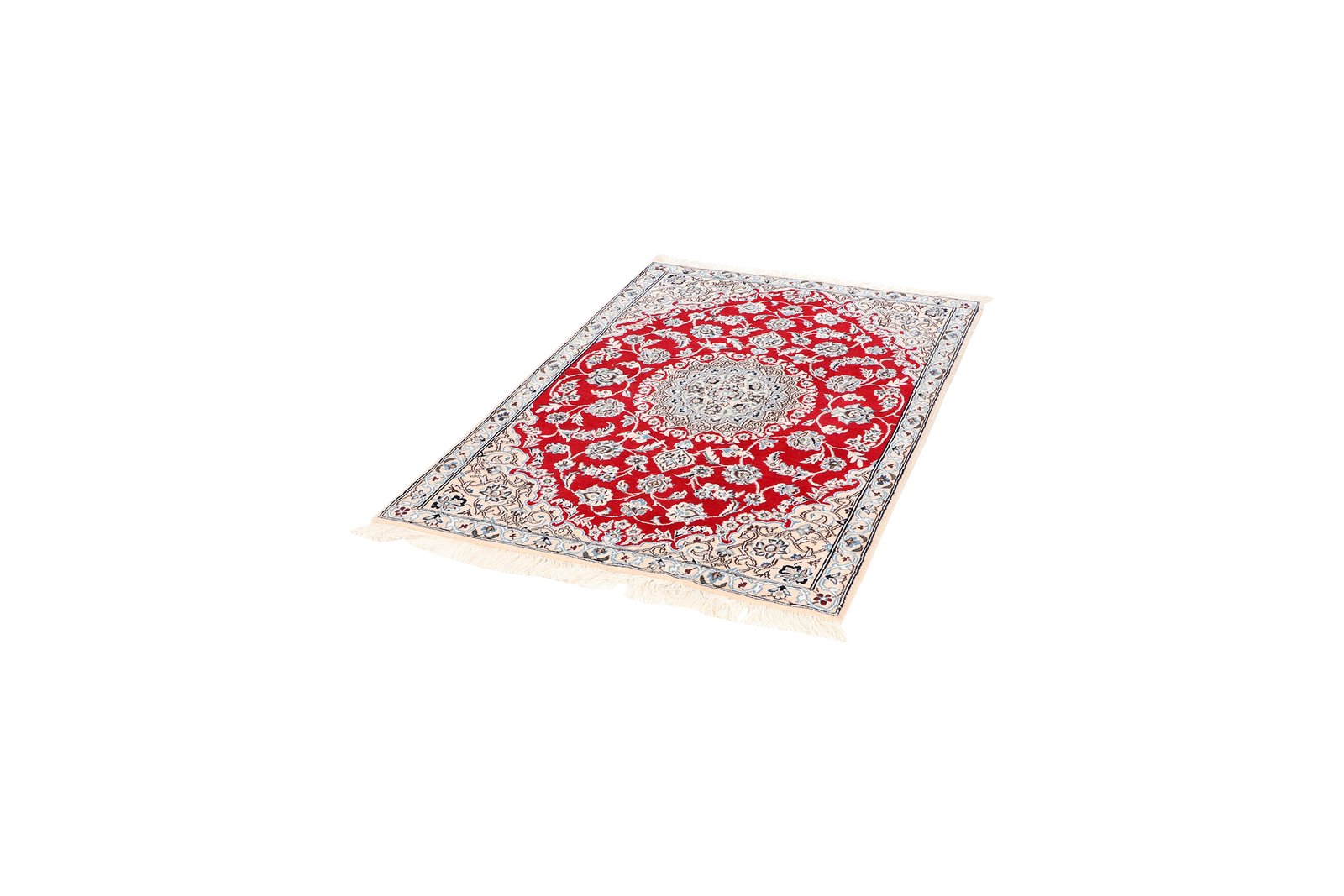 Nain 9La — Hand-knotted, 89x135 cm, Red, 100% Virgin Wool | View 5