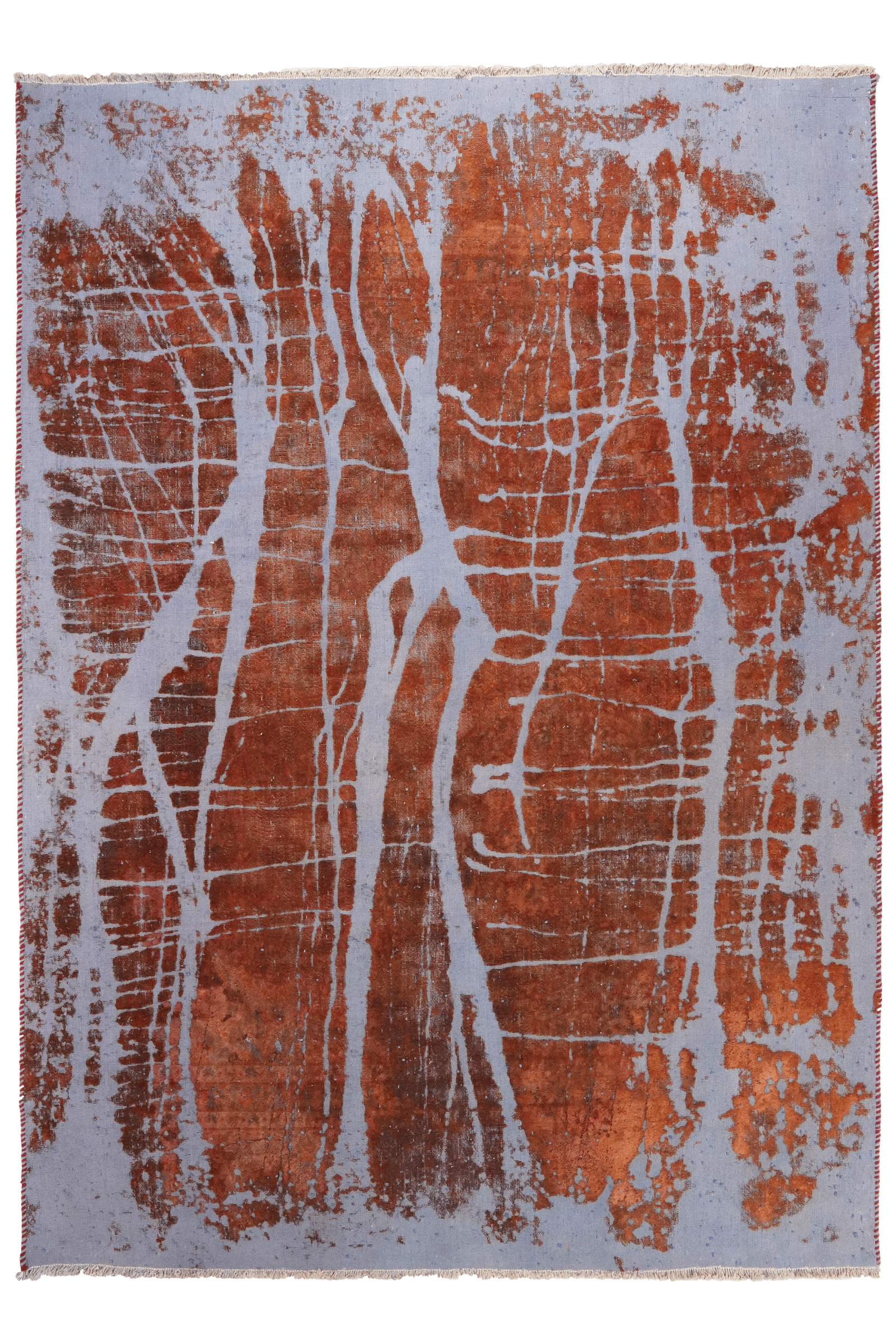 Vintage — Hand-knotted, 185x256 cm, Red, 100% Virgin Wool | Main view
