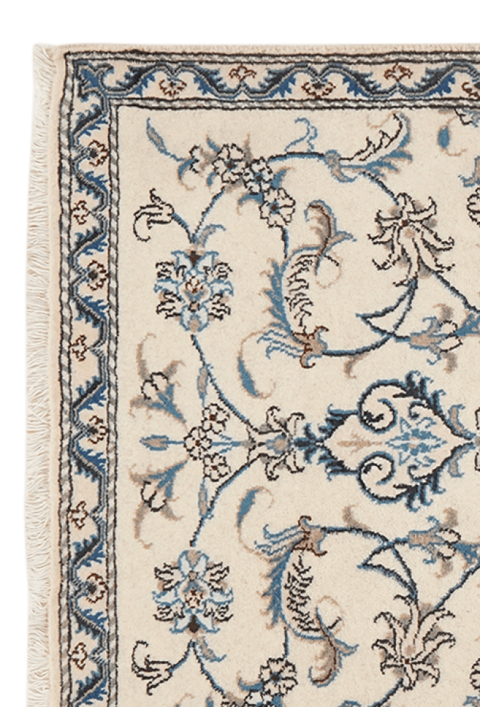 Nain 12La — Hand-knotted, 90x140 cm, Beige, 100% Virgin Wool | View 3